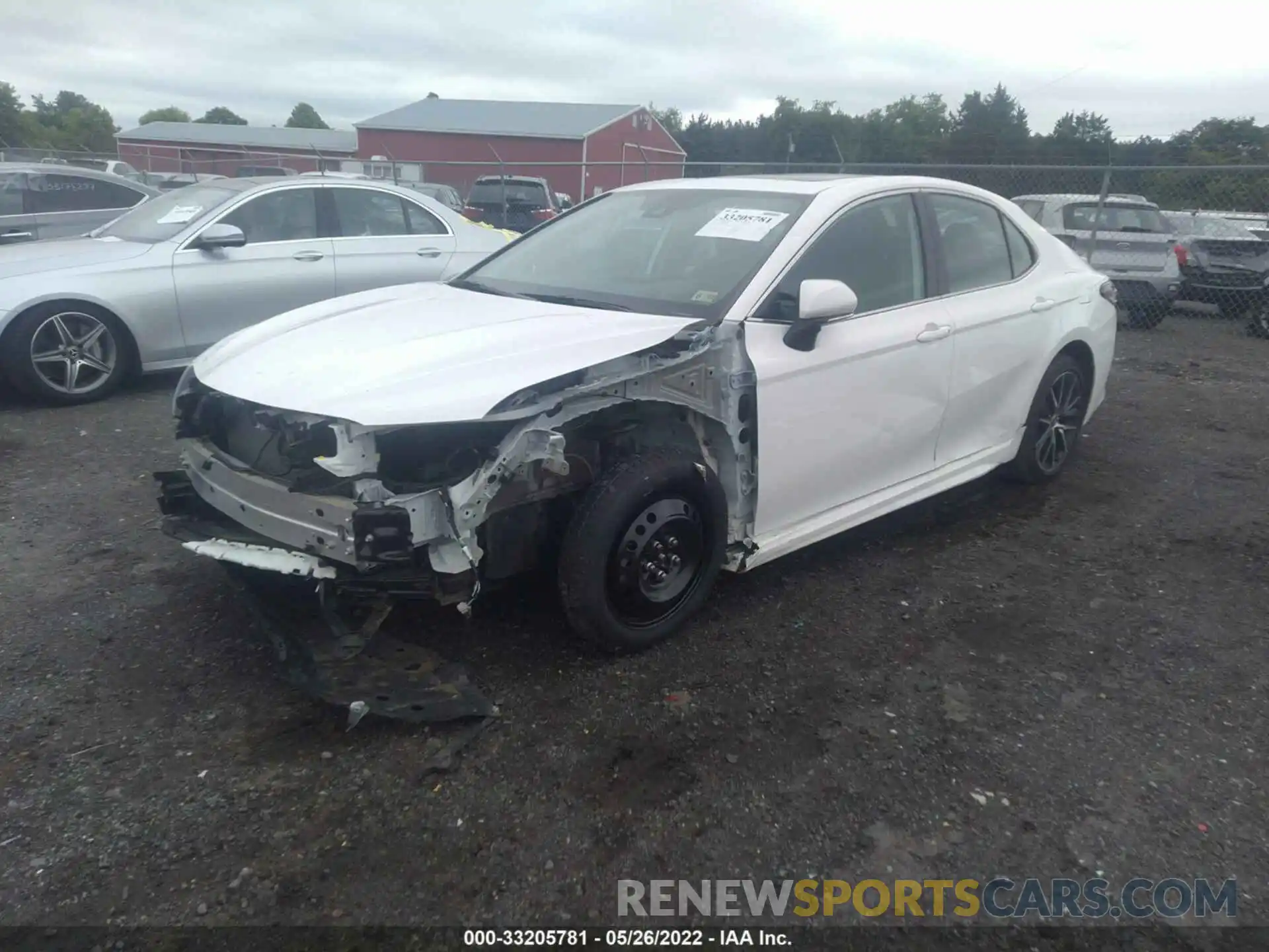 2 Photograph of a damaged car 4T1S11AKXMU591167 TOYOTA CAMRY 2021