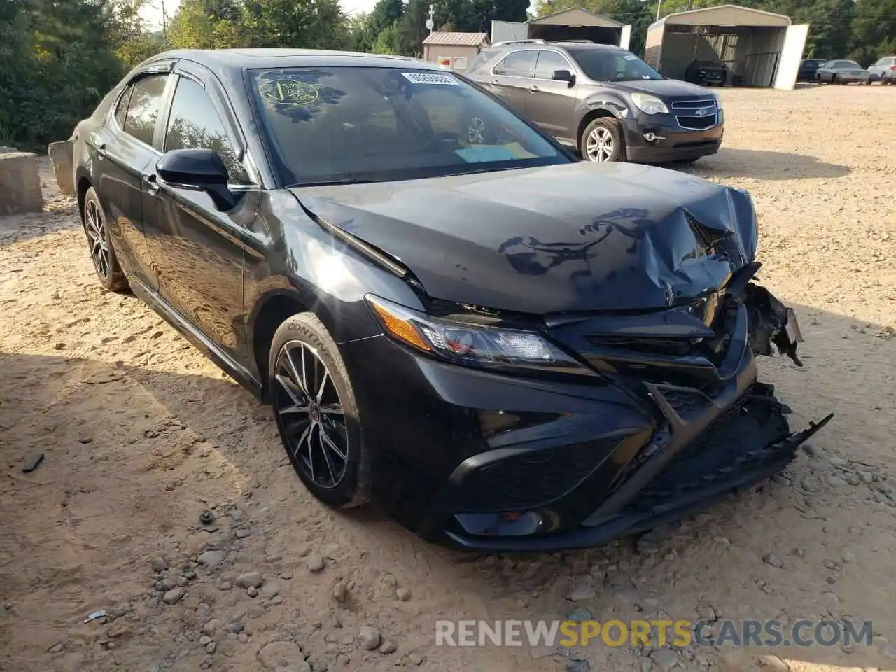 1 Photograph of a damaged car 4T1S11AKXMU616925 TOYOTA CAMRY 2021