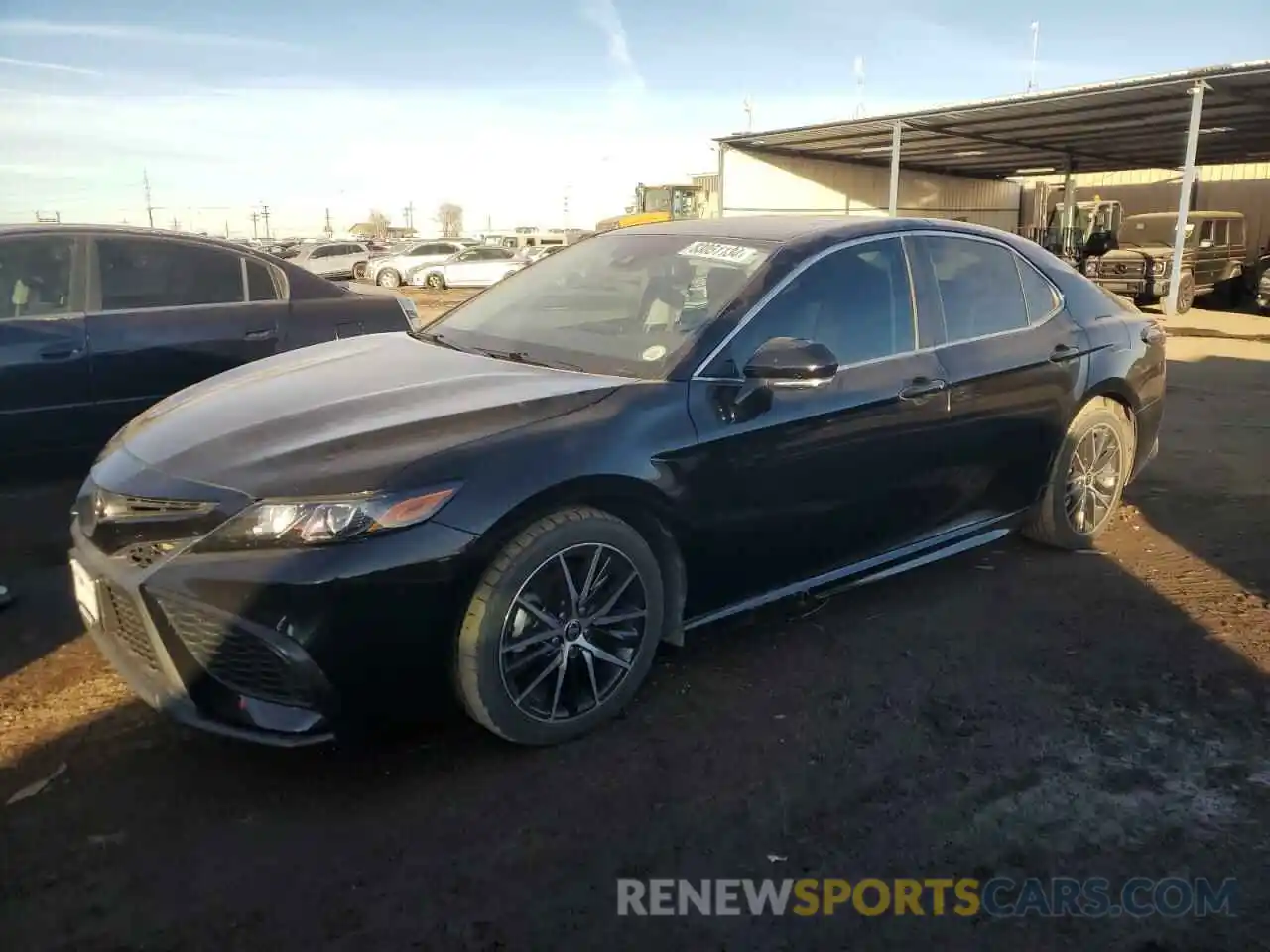 1 Photograph of a damaged car 4T1S11BK2MU030444 TOYOTA CAMRY 2021