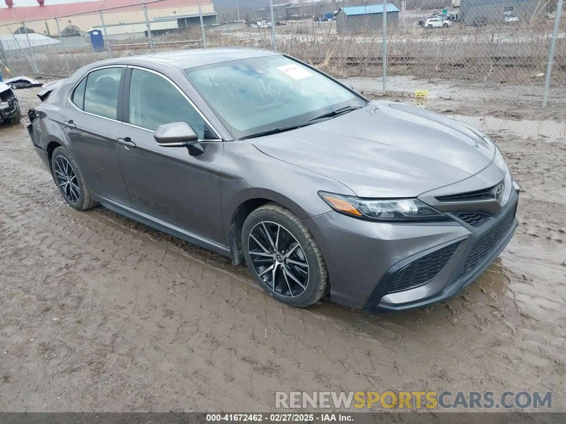 1 Photograph of a damaged car 4T1S11BK3MU033059 TOYOTA CAMRY 2021