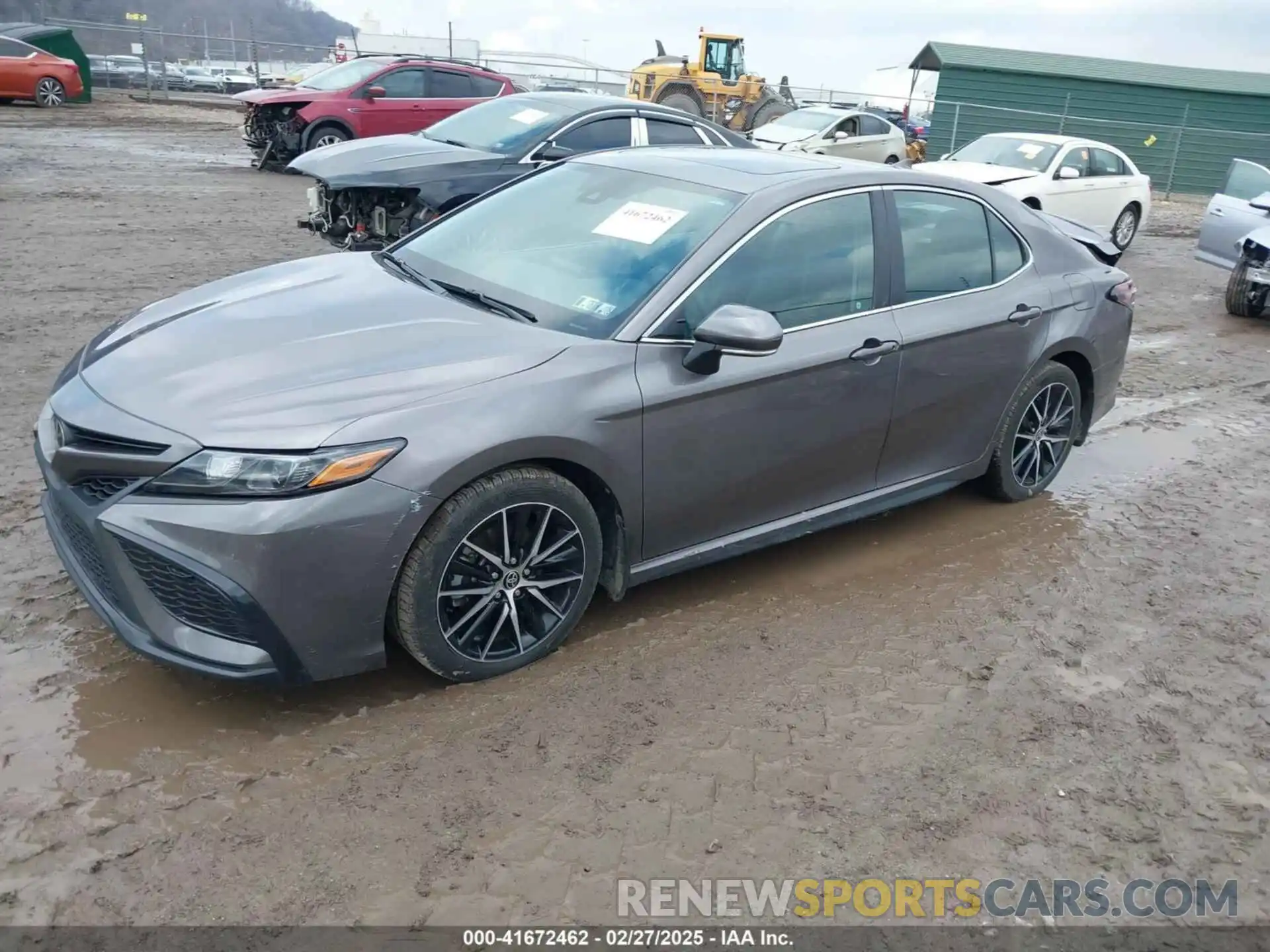 2 Photograph of a damaged car 4T1S11BK3MU033059 TOYOTA CAMRY 2021