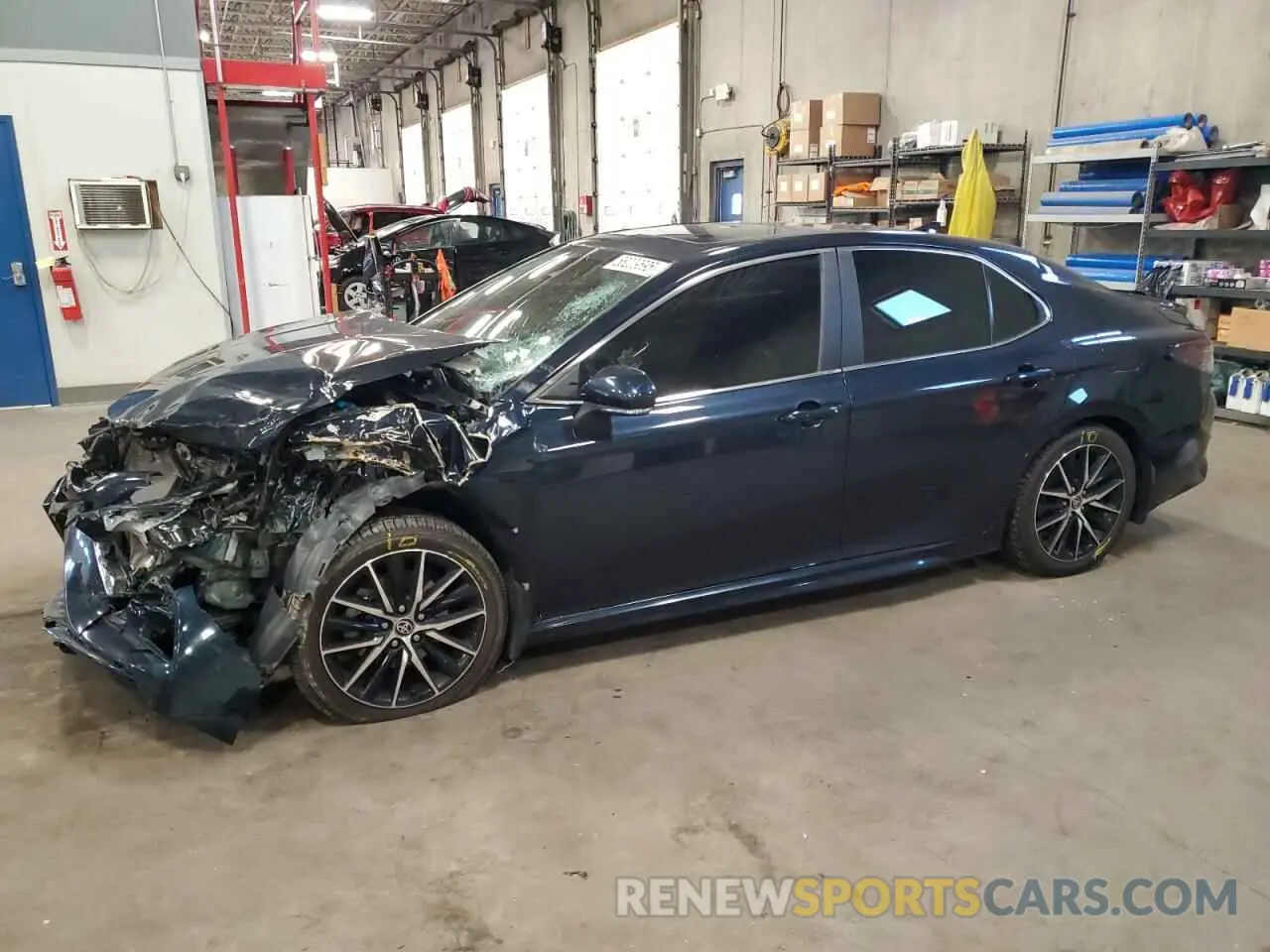 1 Photograph of a damaged car 4T1S11BK5MU023049 TOYOTA CAMRY 2021