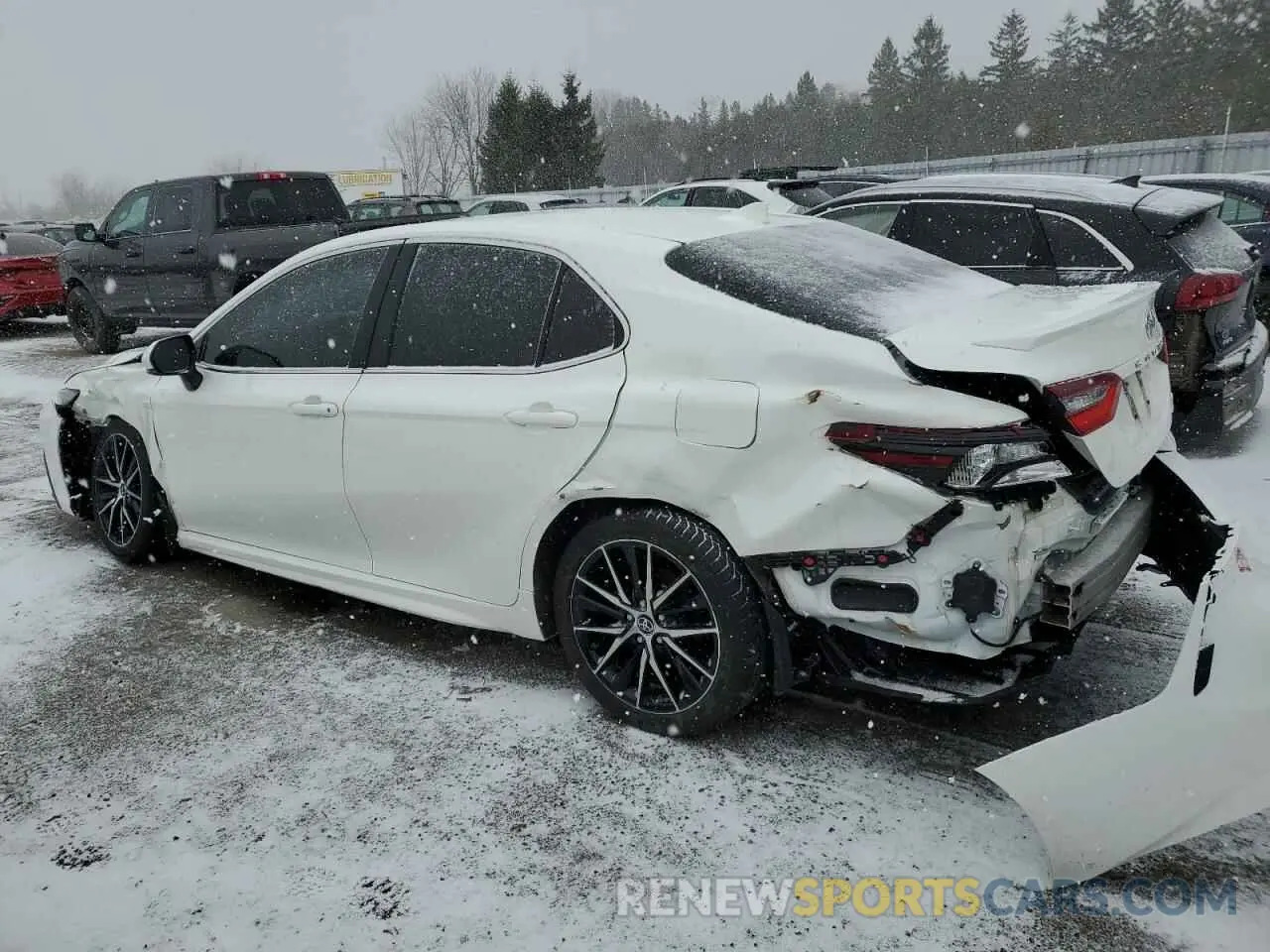 2 Photograph of a damaged car 4T1S11BK5MU042166 TOYOTA CAMRY 2021