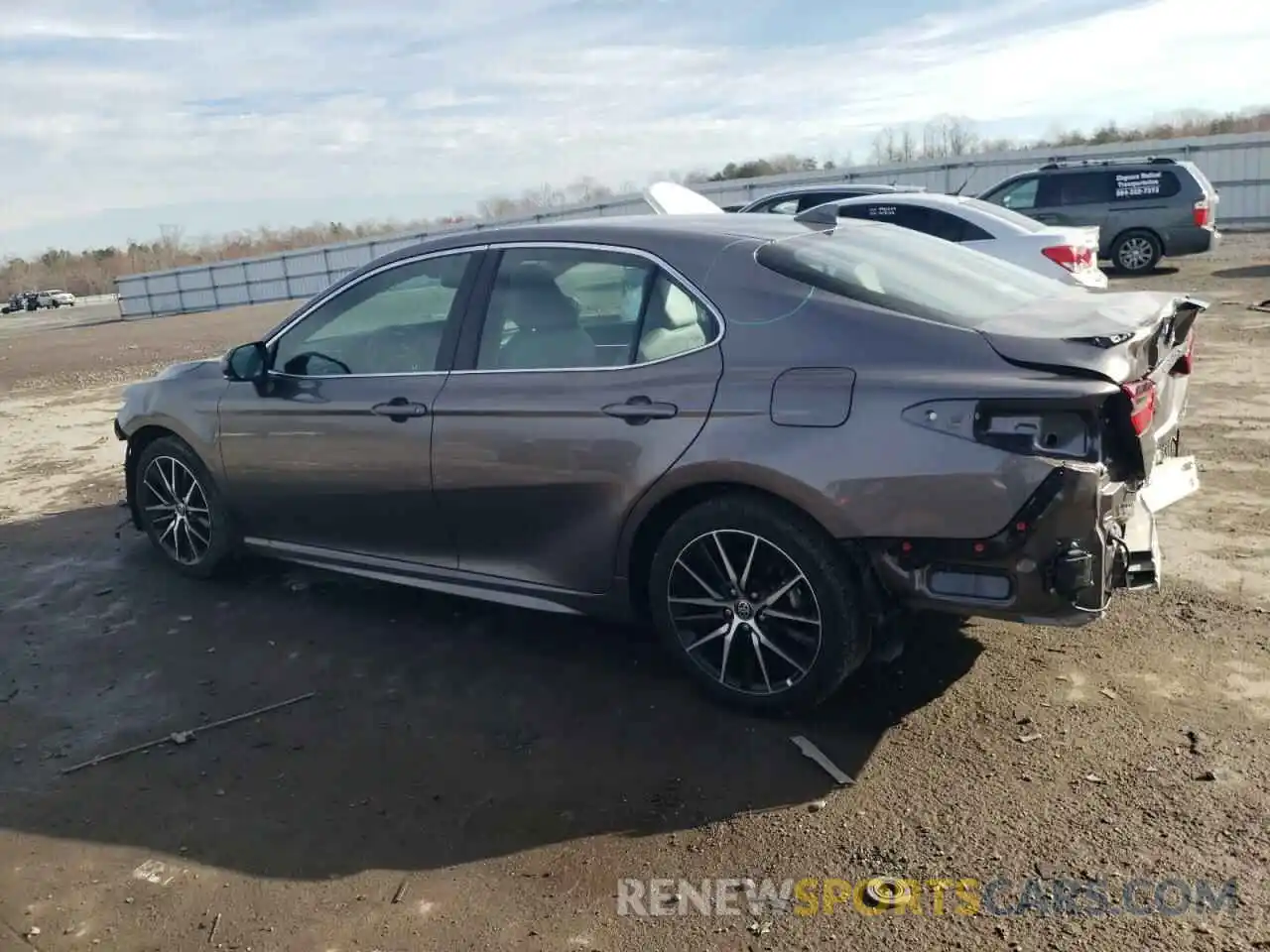 2 Photograph of a damaged car 4T1S11BK6MU019995 TOYOTA CAMRY 2021