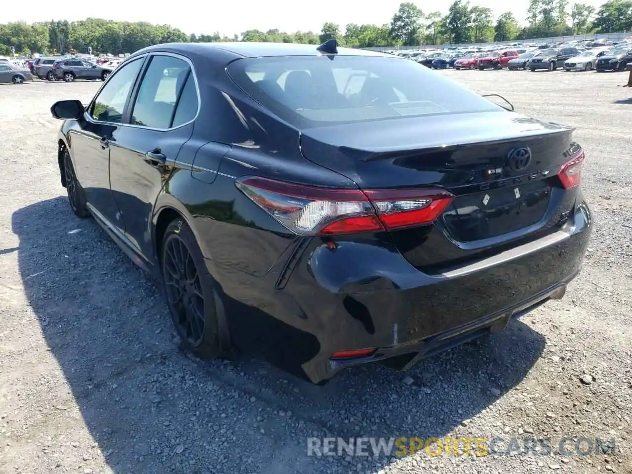 3 Photograph of a damaged car 4T1S11BK8MU038712 TOYOTA CAMRY 2021