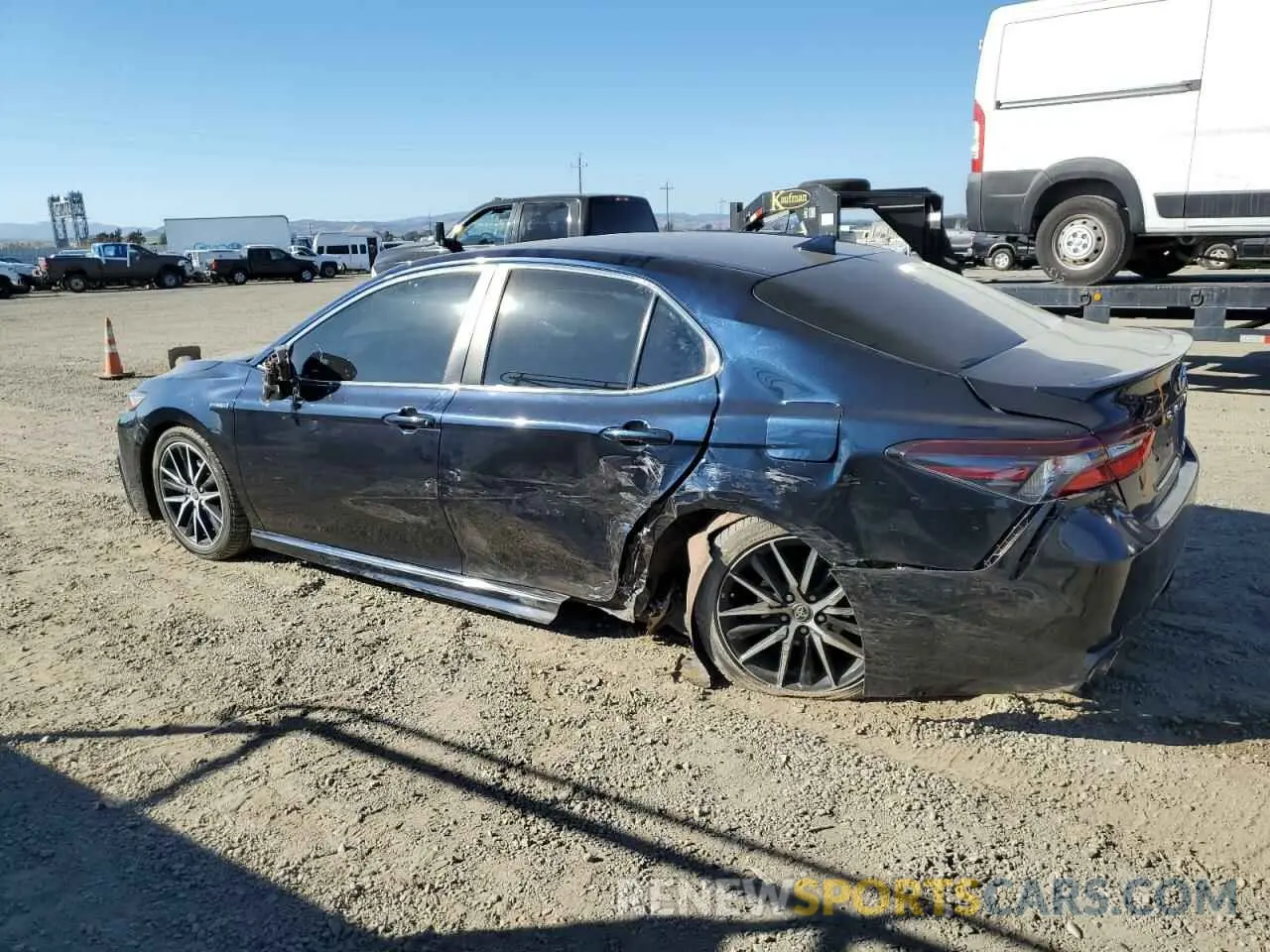 2 Photograph of a damaged car 4T1S31AK3MU548249 TOYOTA CAMRY 2021