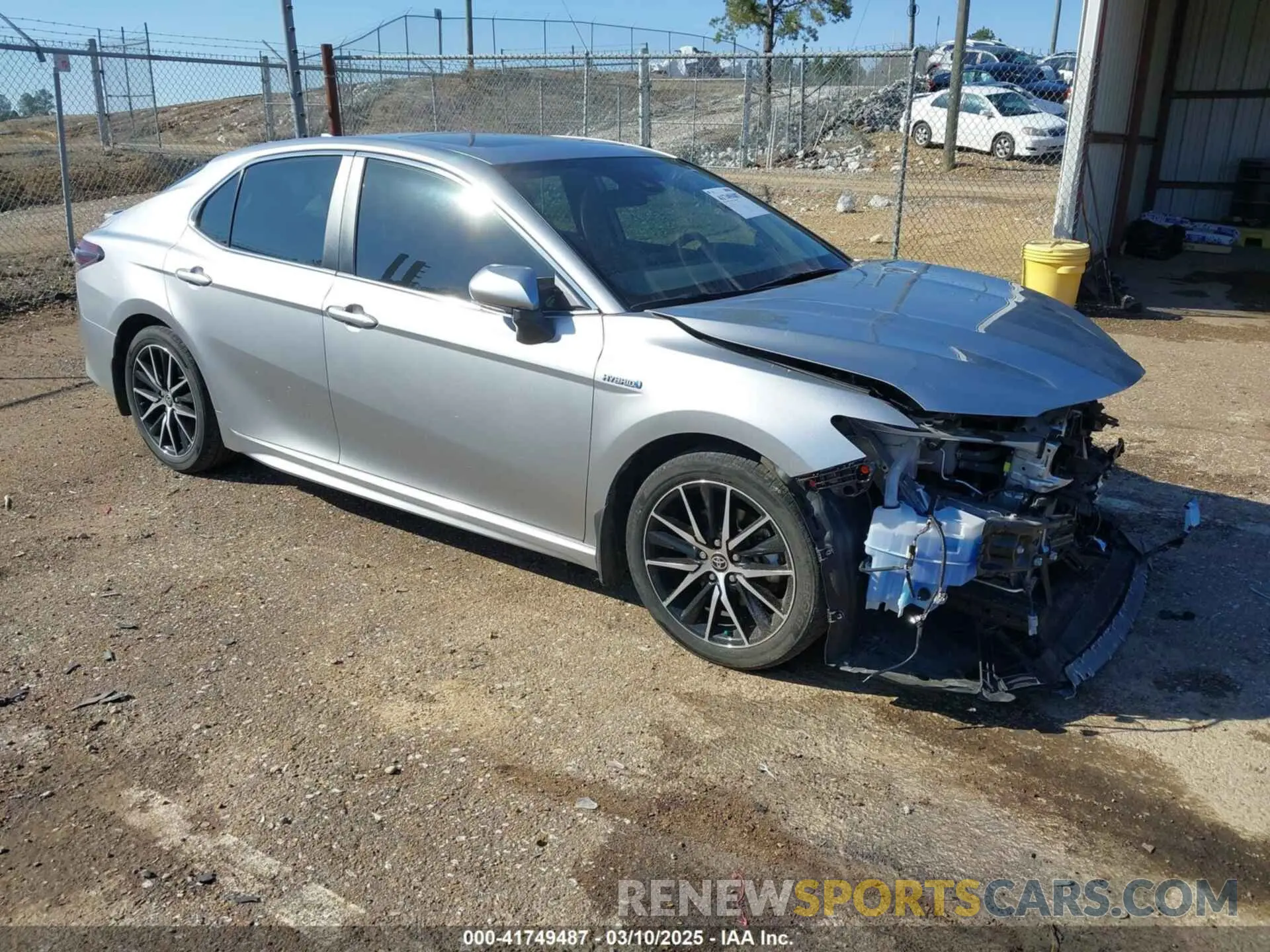 1 Photograph of a damaged car 4T1S31AK3MU567450 TOYOTA CAMRY 2021