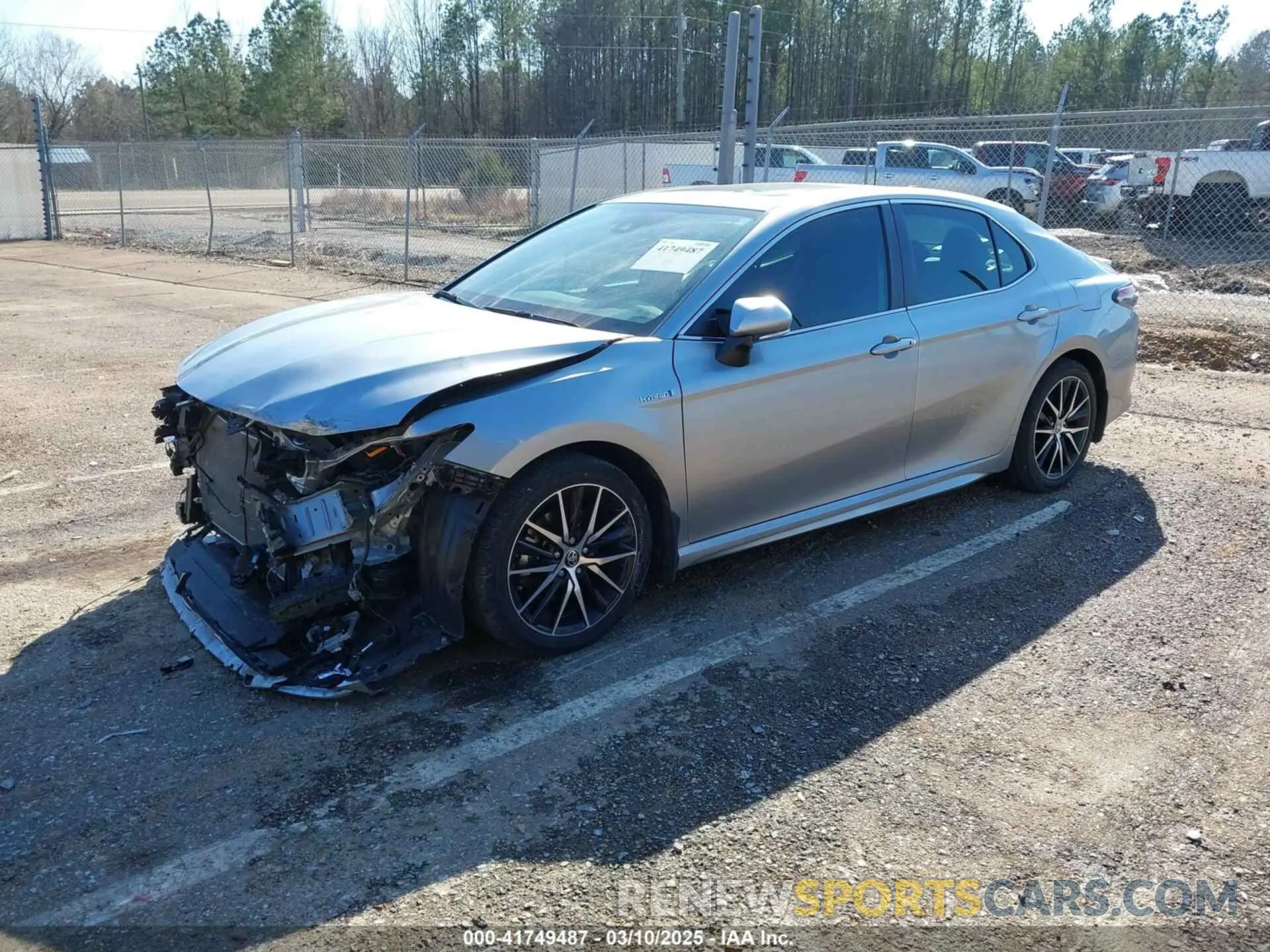 2 Photograph of a damaged car 4T1S31AK3MU567450 TOYOTA CAMRY 2021