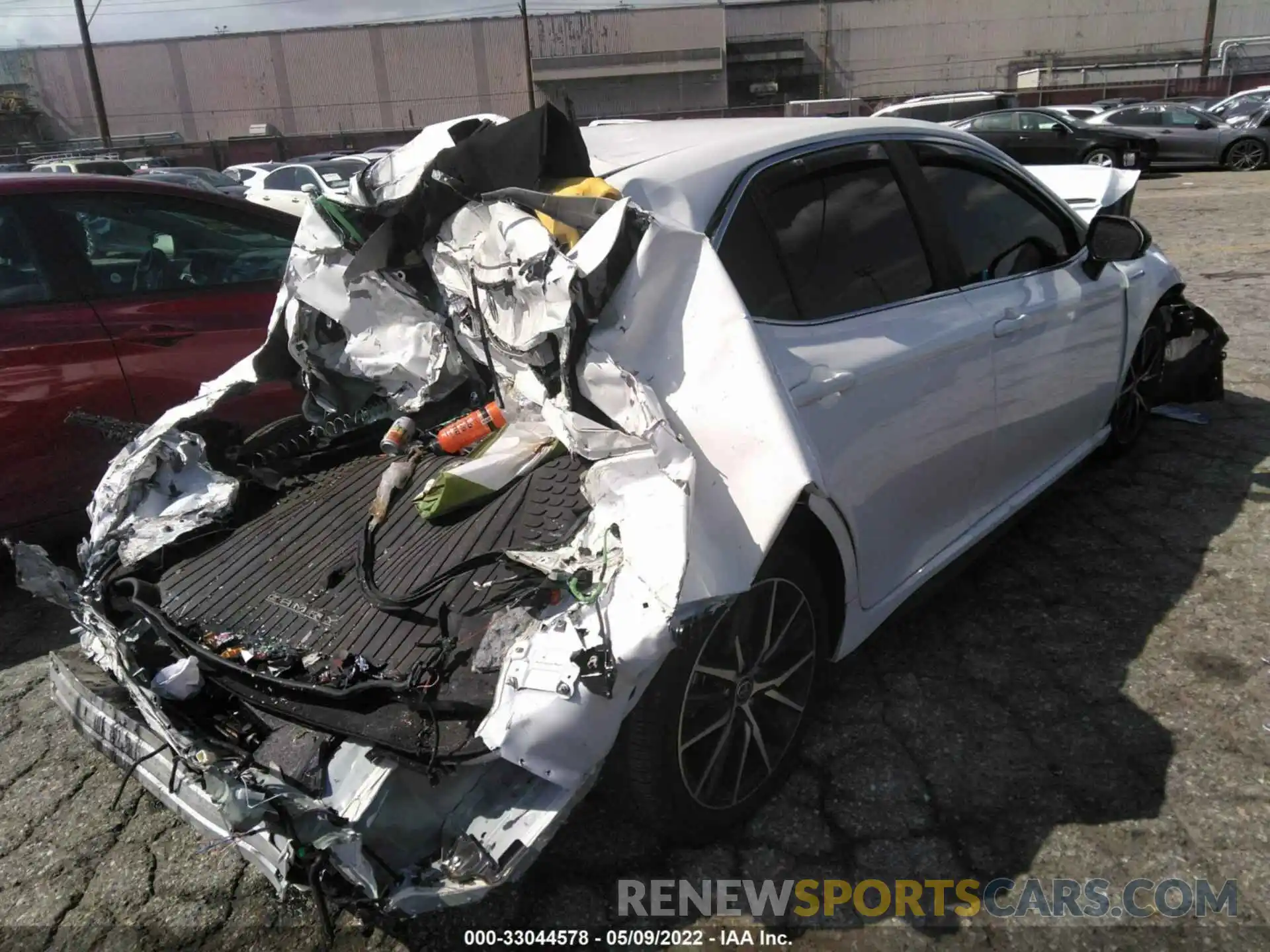 4 Photograph of a damaged car 4T1S31AK6MU025243 TOYOTA CAMRY 2021