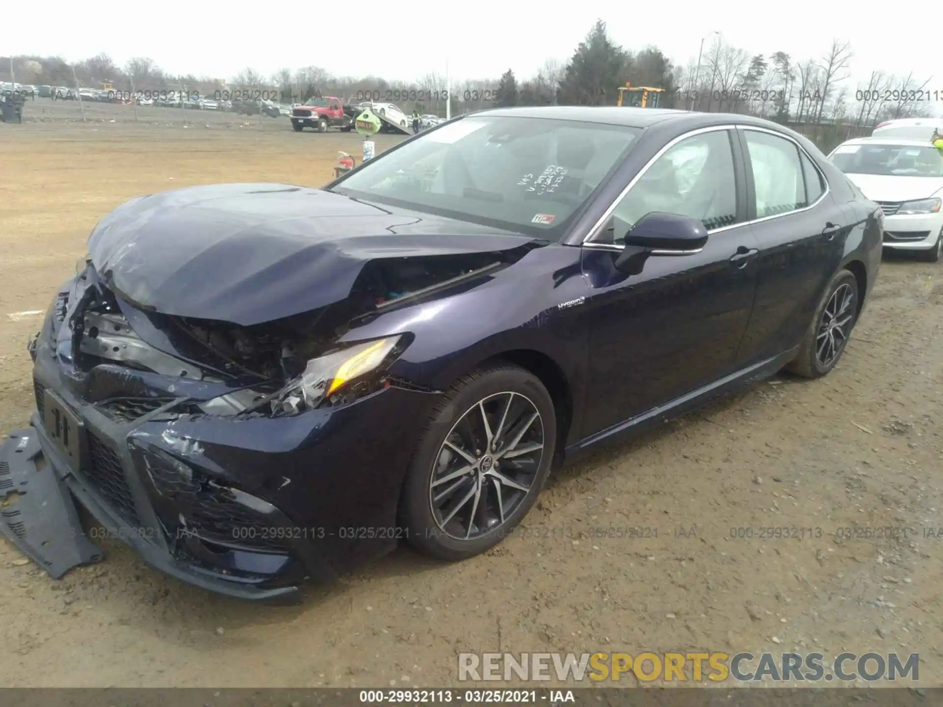 2 Photograph of a damaged car 4T1S31AK9MU549437 TOYOTA CAMRY 2021