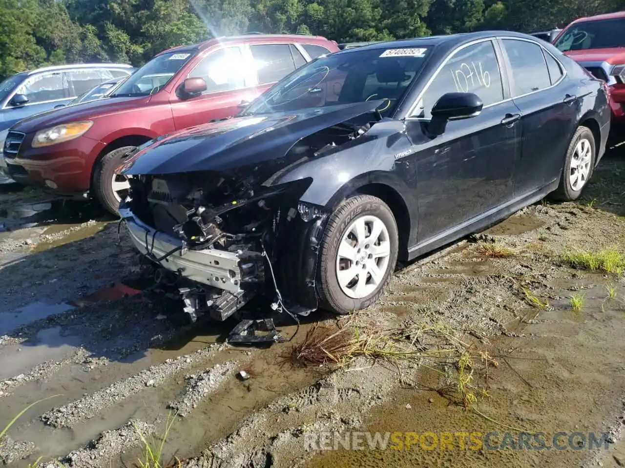 2 Photograph of a damaged car 4T1S31AKXMU569244 TOYOTA CAMRY 2021