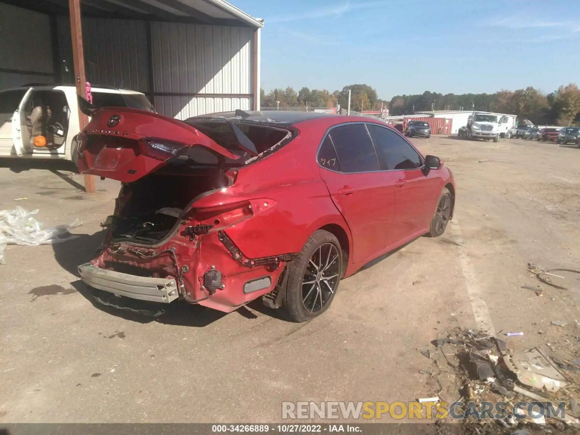 4 Photograph of a damaged car 4T1T11AK0MU436549 TOYOTA CAMRY 2021