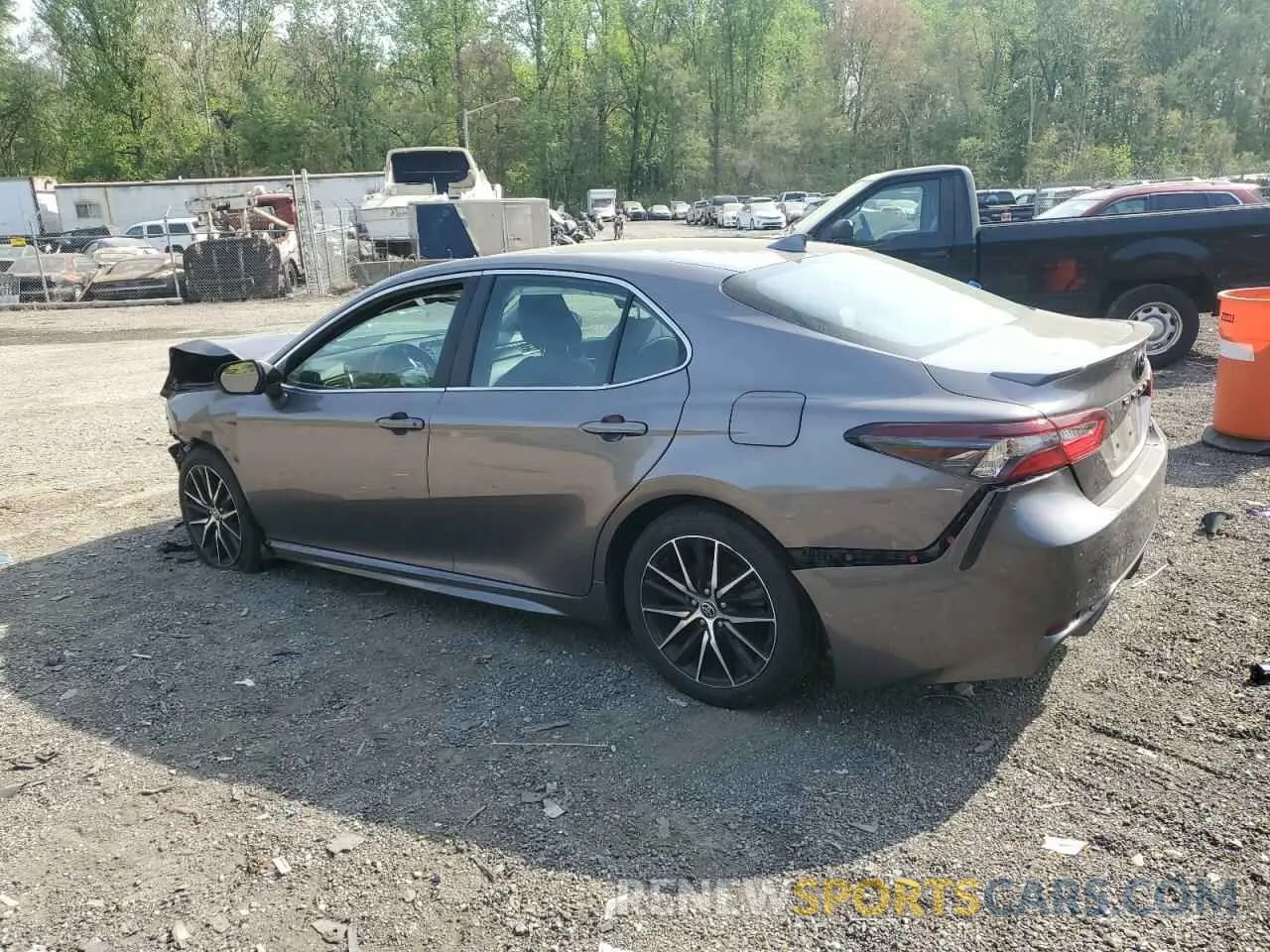 2 Photograph of a damaged car 4T1T11AK0MU439726 TOYOTA CAMRY 2021