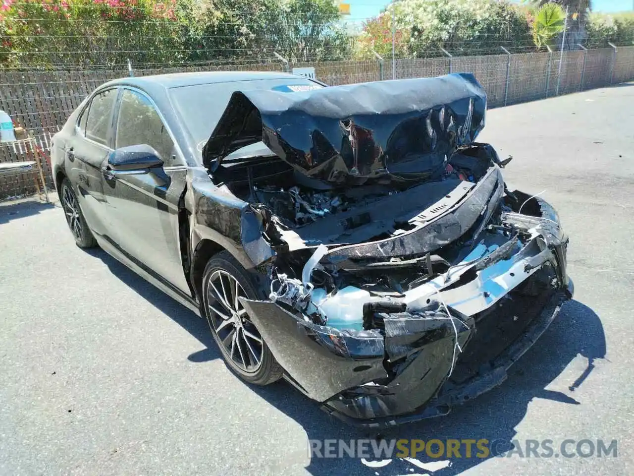 1 Photograph of a damaged car 4T1T11AK0MU543598 TOYOTA CAMRY 2021