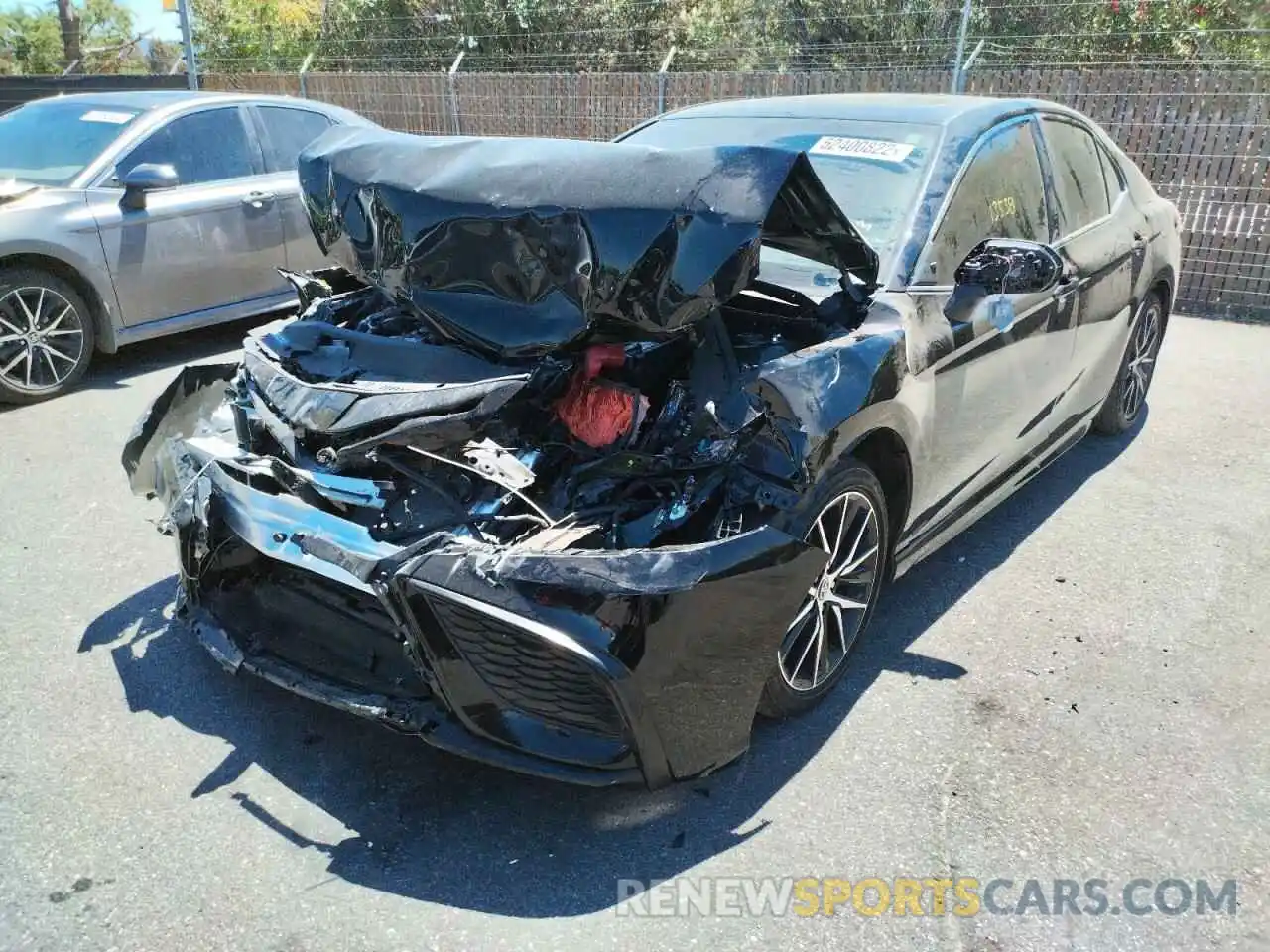 2 Photograph of a damaged car 4T1T11AK0MU543598 TOYOTA CAMRY 2021