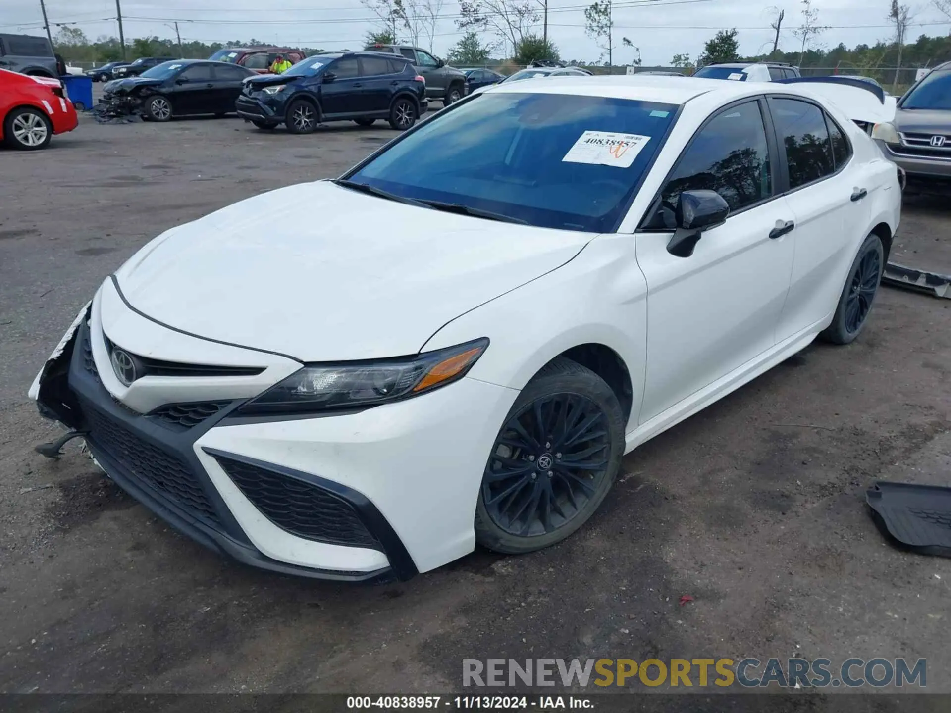 2 Photograph of a damaged car 4T1T11AK1MU443428 TOYOTA CAMRY 2021