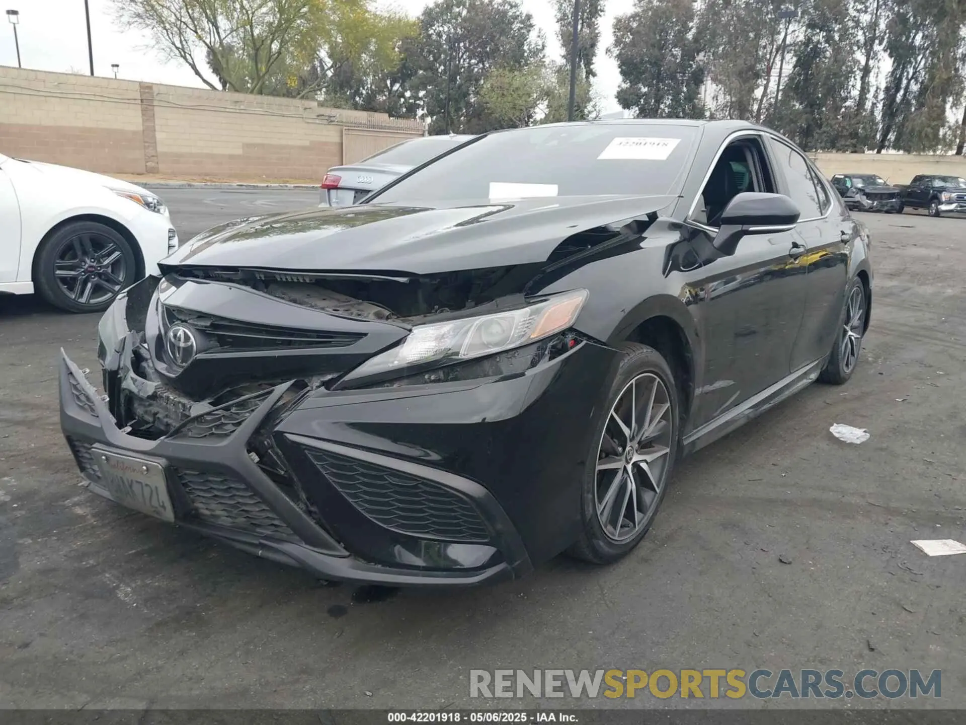 2 Photograph of a damaged car 4T1T11AK1MU561608 TOYOTA CAMRY 2021
