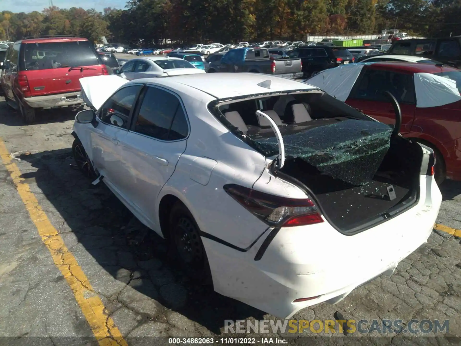 3 Photograph of a damaged car 4T1T11AK2MU514426 TOYOTA CAMRY 2021