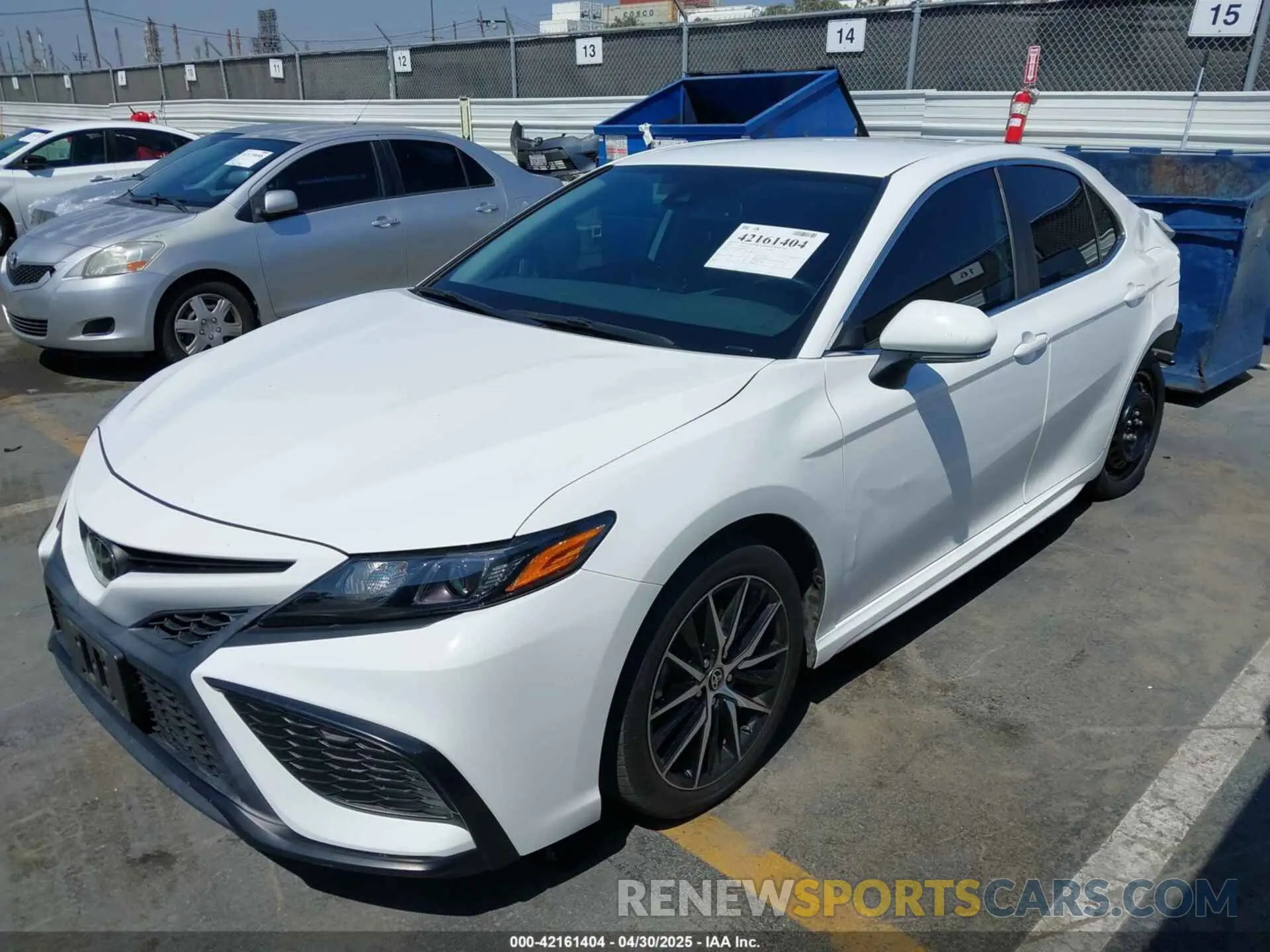 2 Photograph of a damaged car 4T1T11AK2MU563383 TOYOTA CAMRY 2021