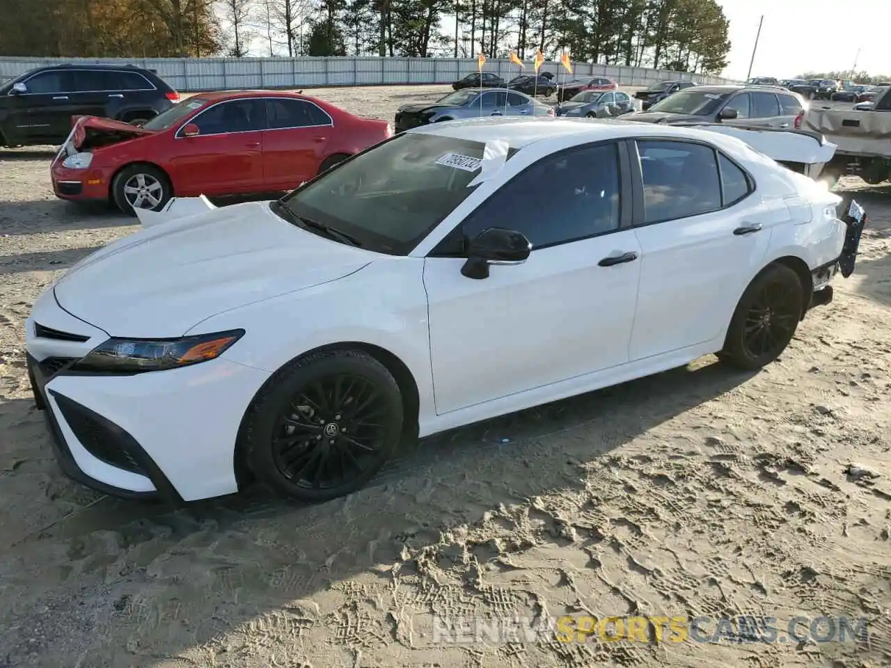 1 Photograph of a damaged car 4T1T11AK3MU435699 TOYOTA CAMRY 2021