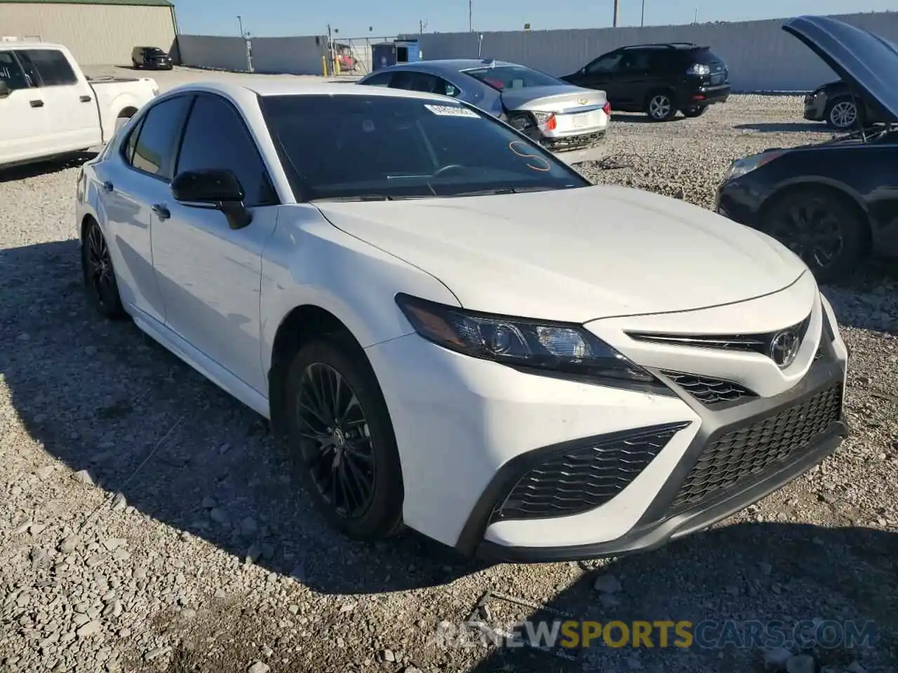 1 Photograph of a damaged car 4T1T11AK3MU495899 TOYOTA CAMRY 2021