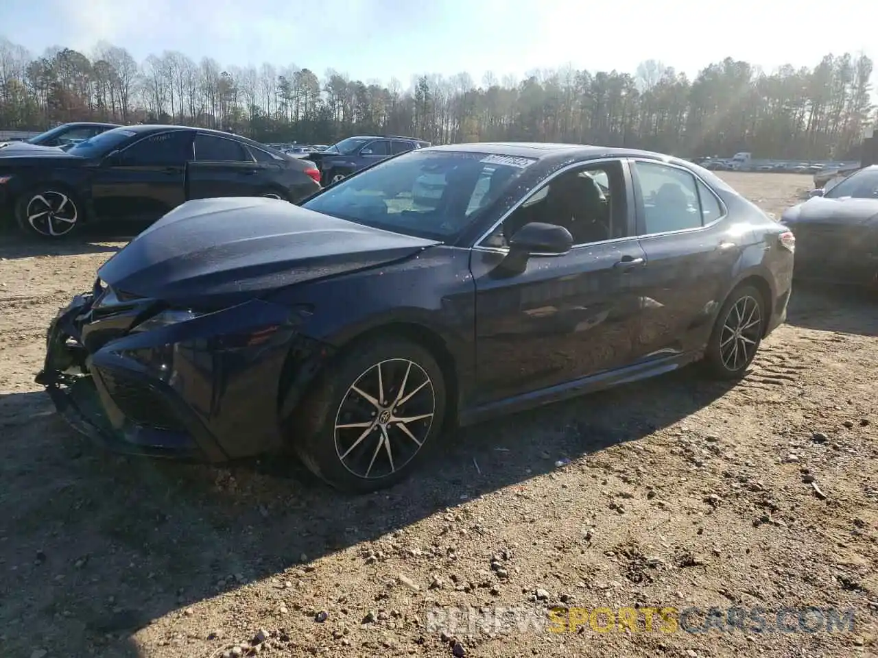 1 Photograph of a damaged car 4T1T11AK3MU529601 TOYOTA CAMRY 2021