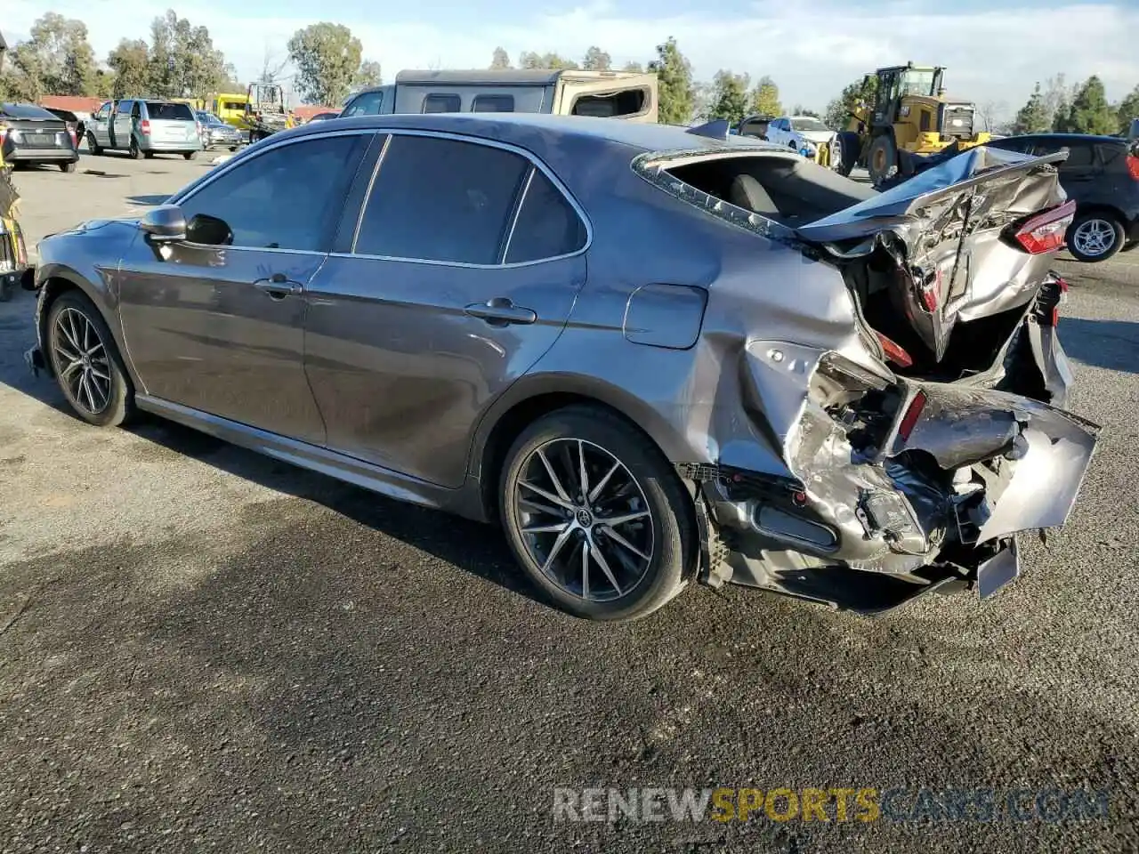 2 Photograph of a damaged car 4T1T11AK4MU423402 TOYOTA CAMRY 2021