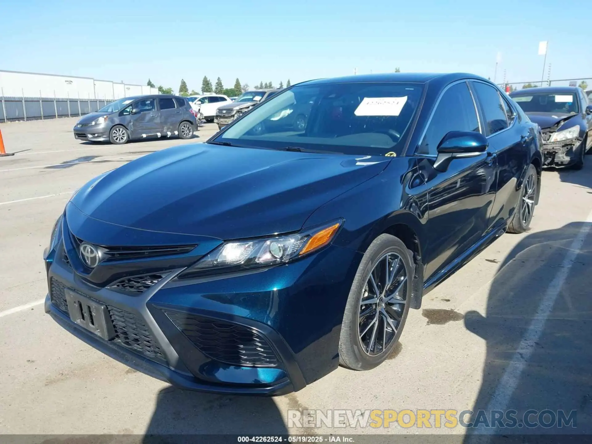 2 Photograph of a damaged car 4T1T11AK4MU429538 TOYOTA CAMRY 2021
