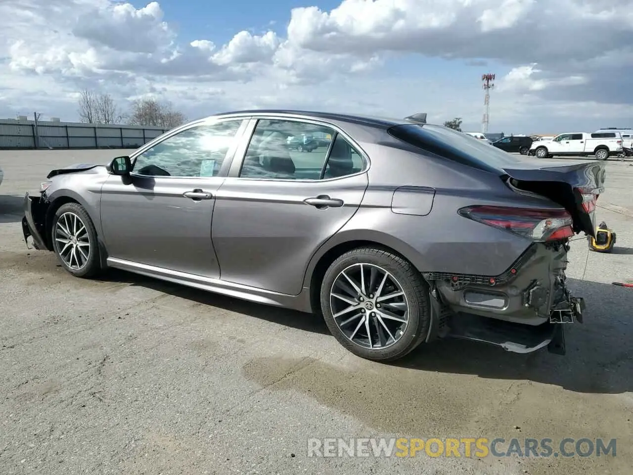 2 Photograph of a damaged car 4T1T11AK4MU495099 TOYOTA CAMRY 2021
