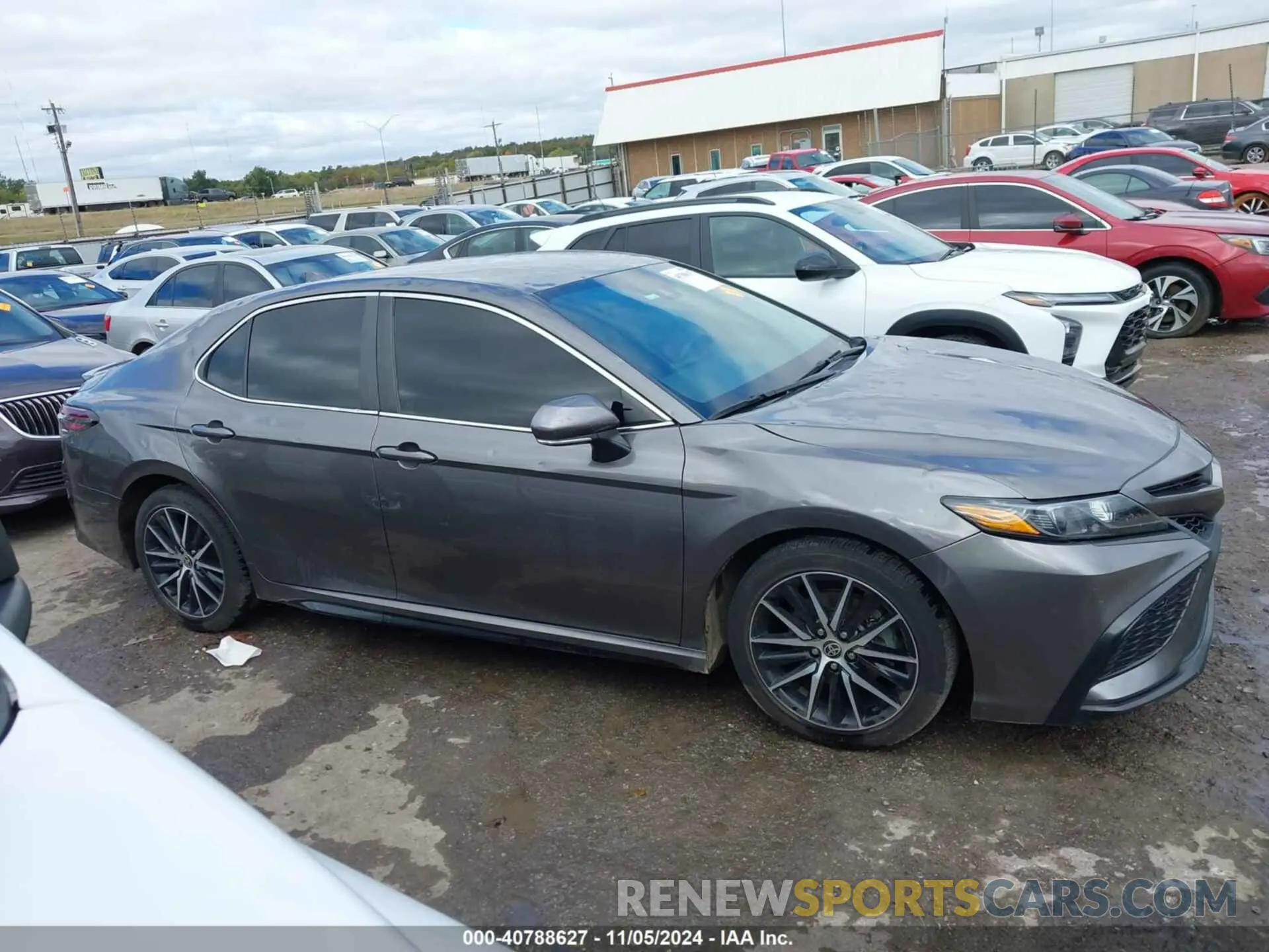 13 Photograph of a damaged car 4T1T11AK4MU533933 TOYOTA CAMRY 2021