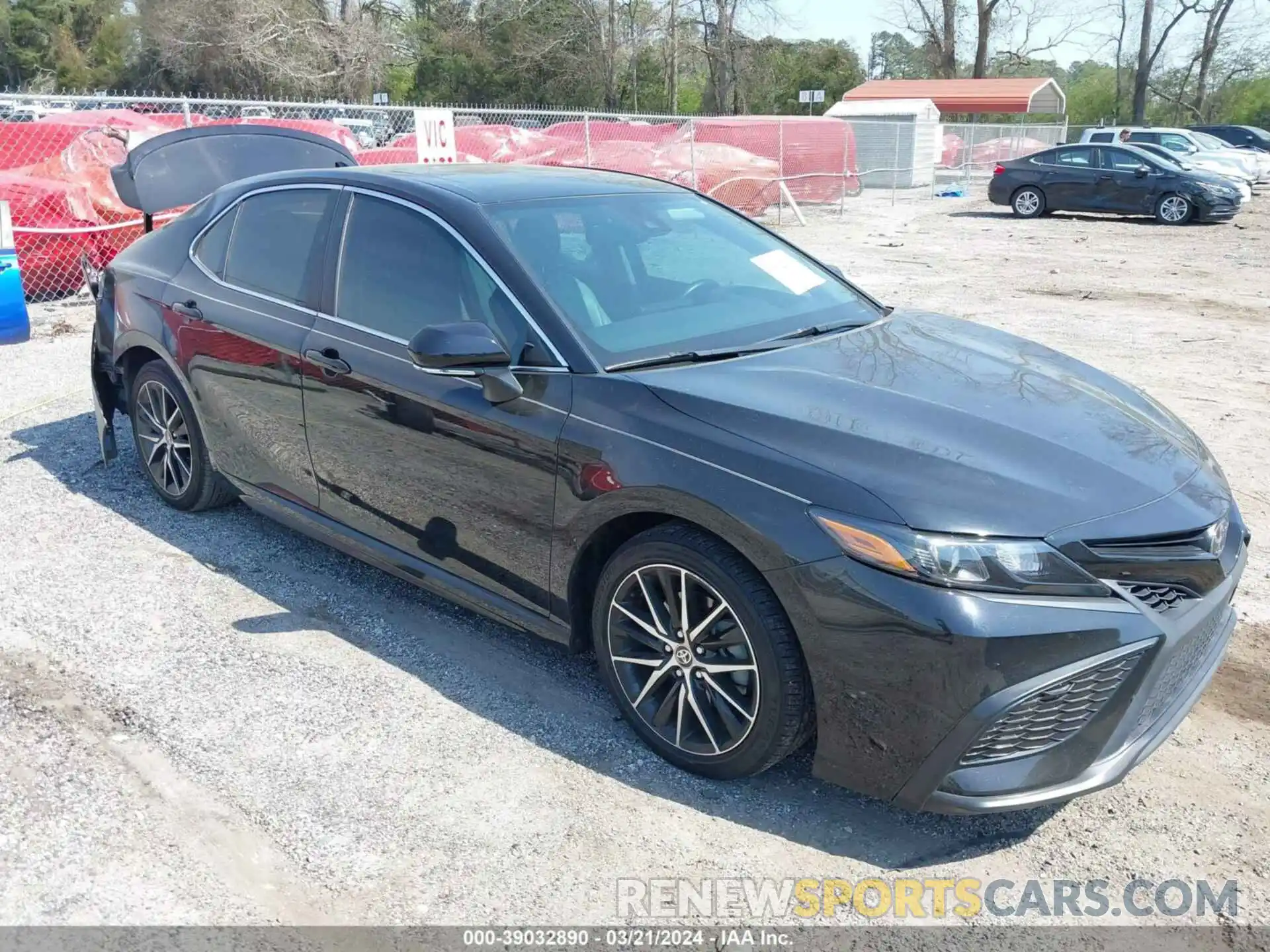 1 Photograph of a damaged car 4T1T11AK4MU565877 TOYOTA CAMRY 2021