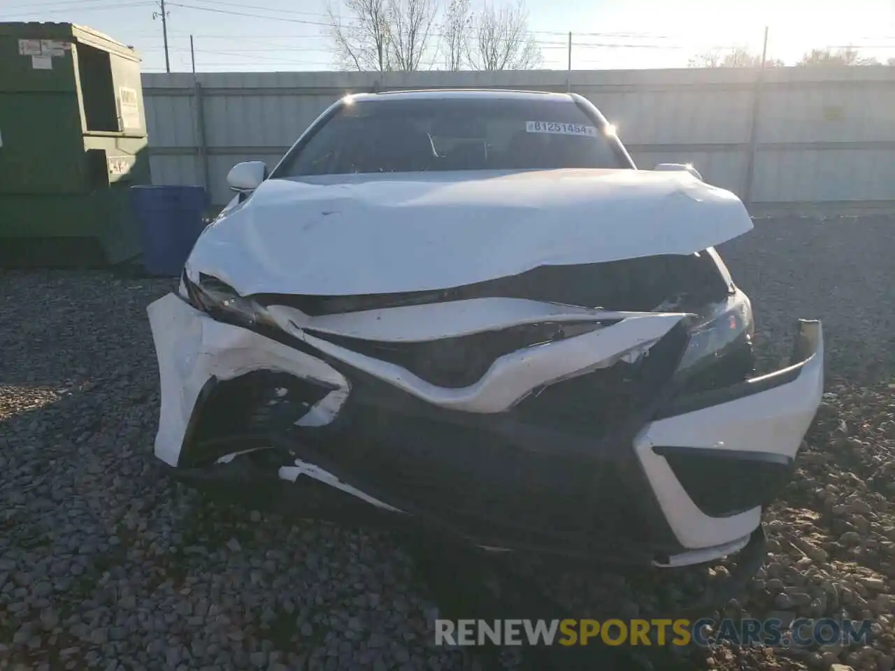 5 Photograph of a damaged car 4T1T11AK4MU567001 TOYOTA CAMRY 2021