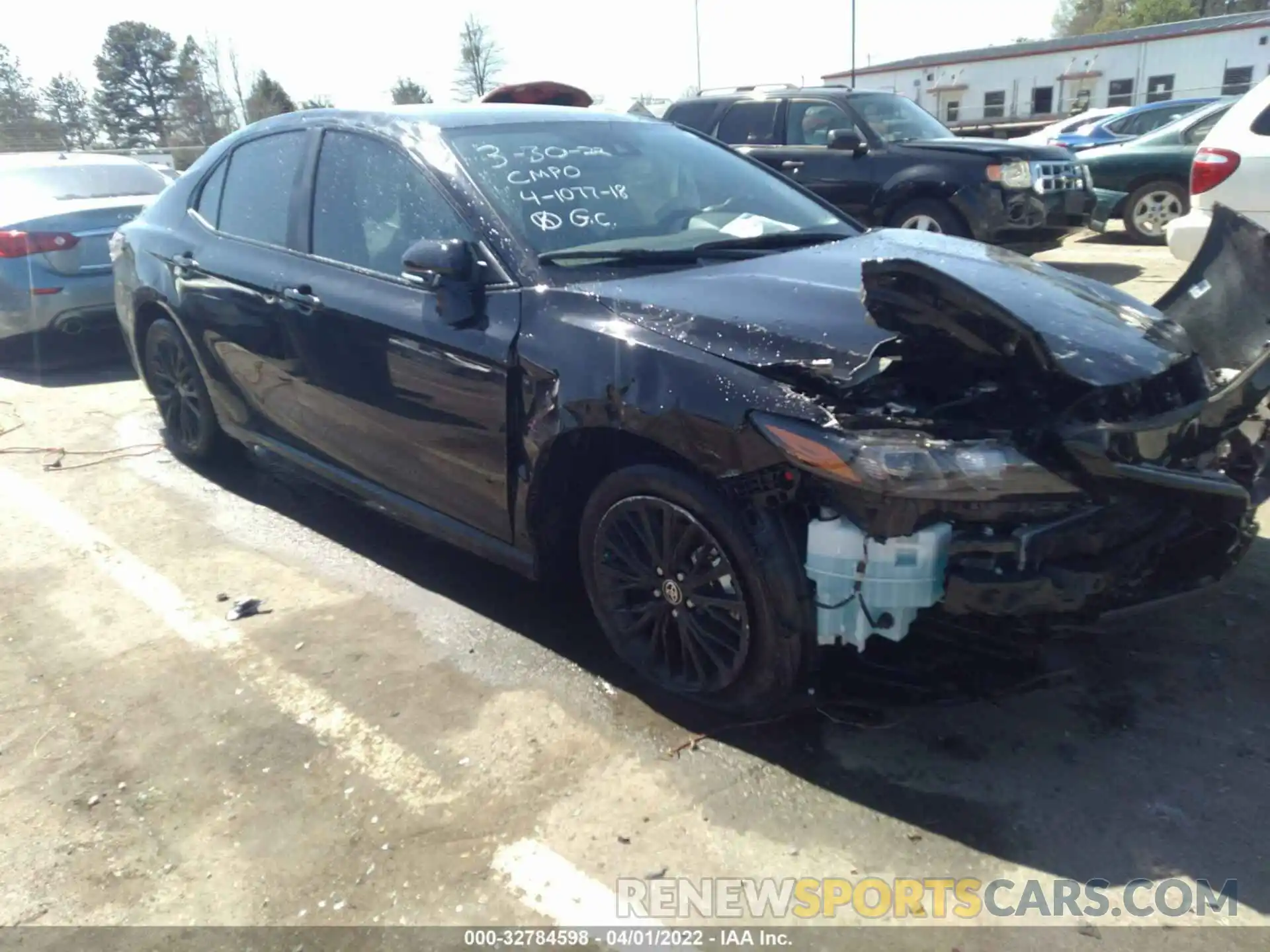 1 Photograph of a damaged car 4T1T11AK5MU444579 TOYOTA CAMRY 2021