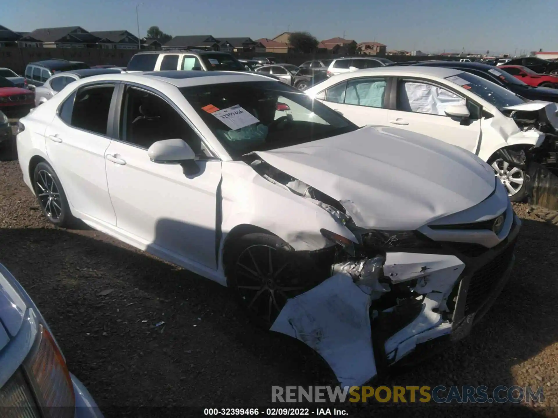 1 Photograph of a damaged car 4T1T11AK5MU481843 TOYOTA CAMRY 2021