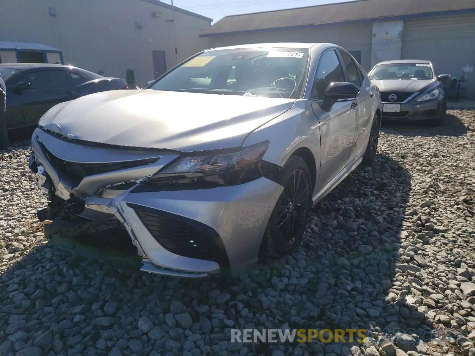 2 Photograph of a damaged car 4T1T11AK5MU489439 TOYOTA CAMRY 2021