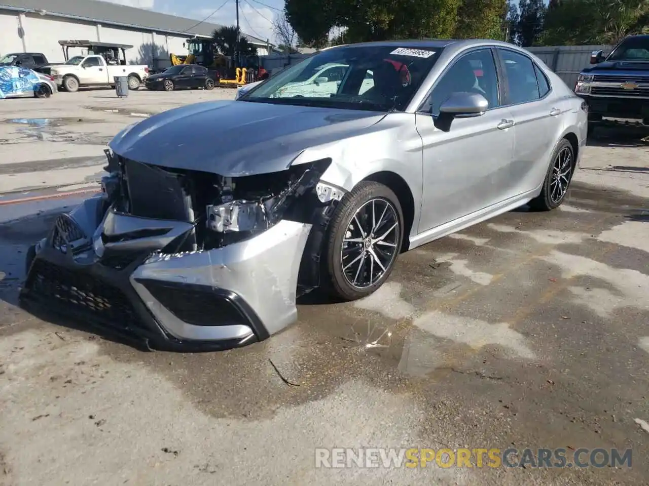 2 Photograph of a damaged car 4T1T11AK5MU526358 TOYOTA CAMRY 2021