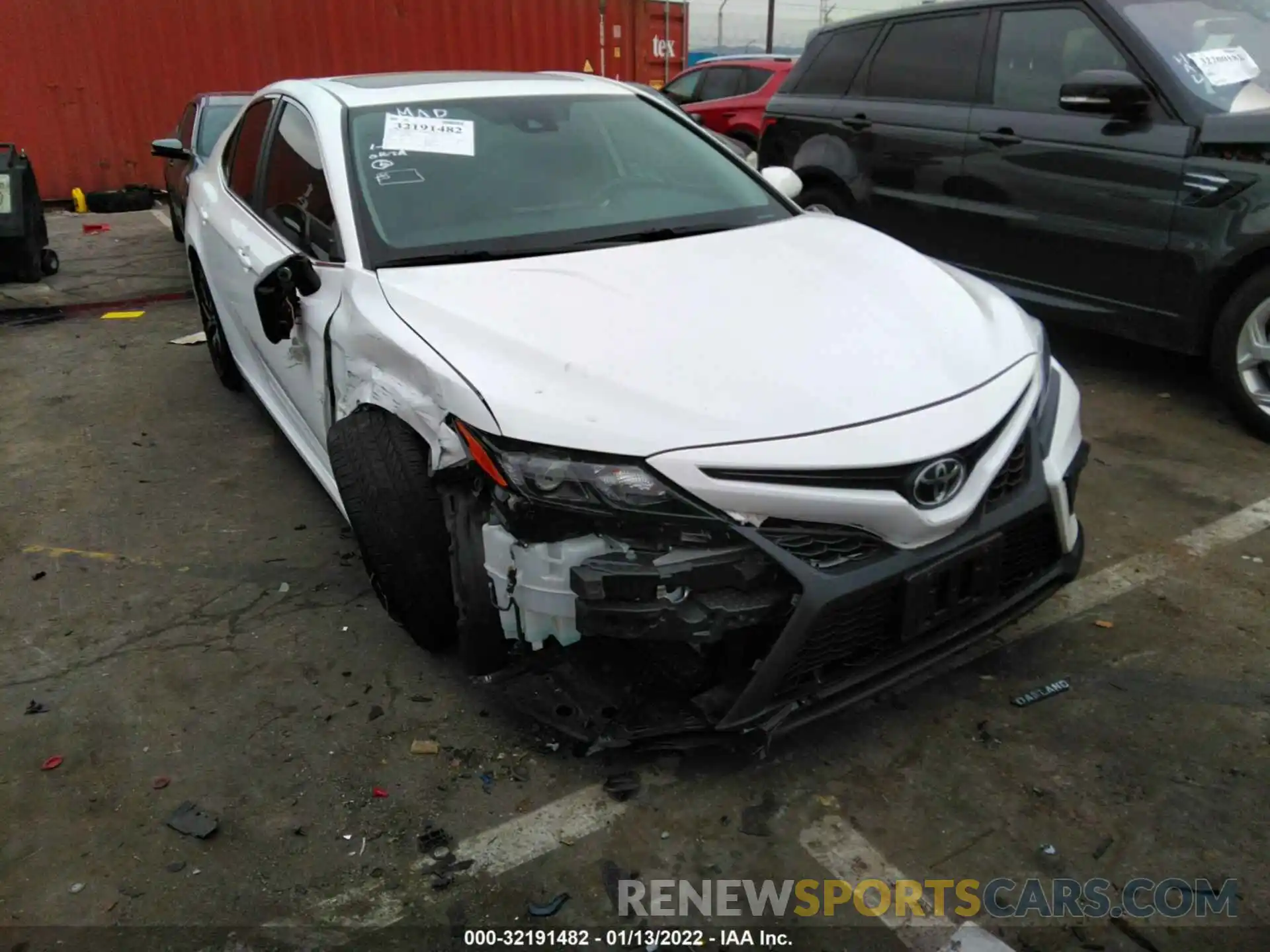 1 Photograph of a damaged car 4T1T11AK5MU527624 TOYOTA CAMRY 2021