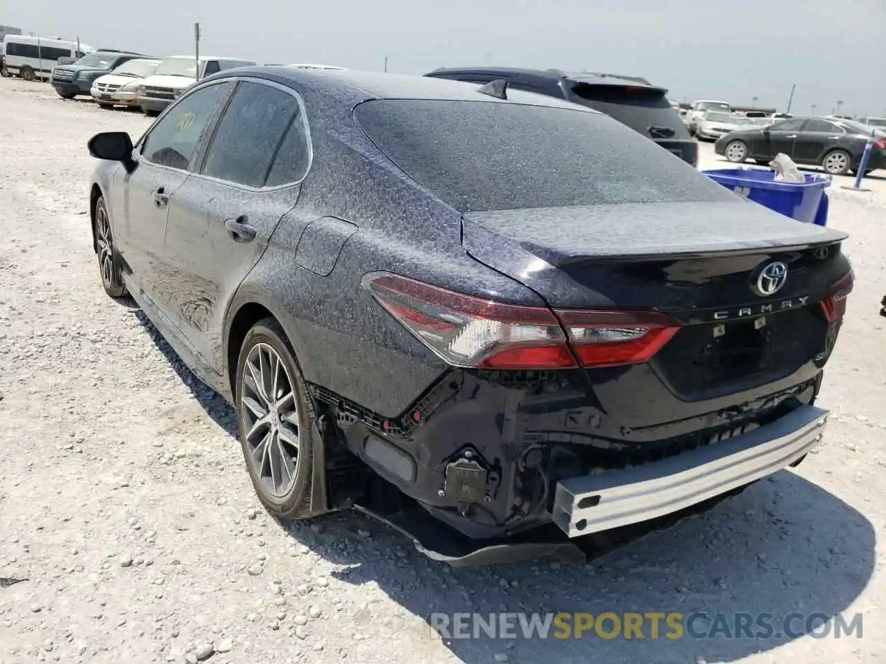 3 Photograph of a damaged car 4T1T11AK5MU529356 TOYOTA CAMRY 2021