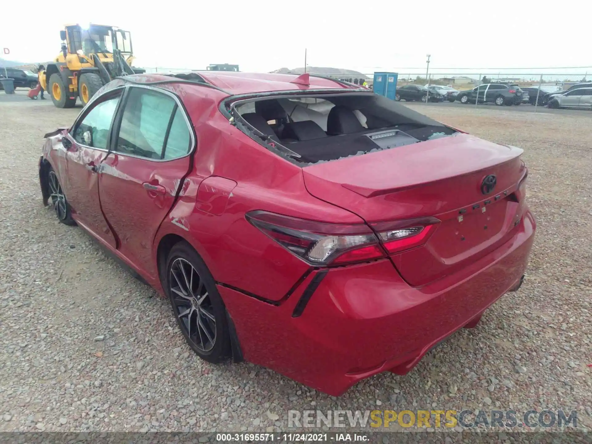 3 Photograph of a damaged car 4T1T11AK6MU425491 TOYOTA CAMRY 2021