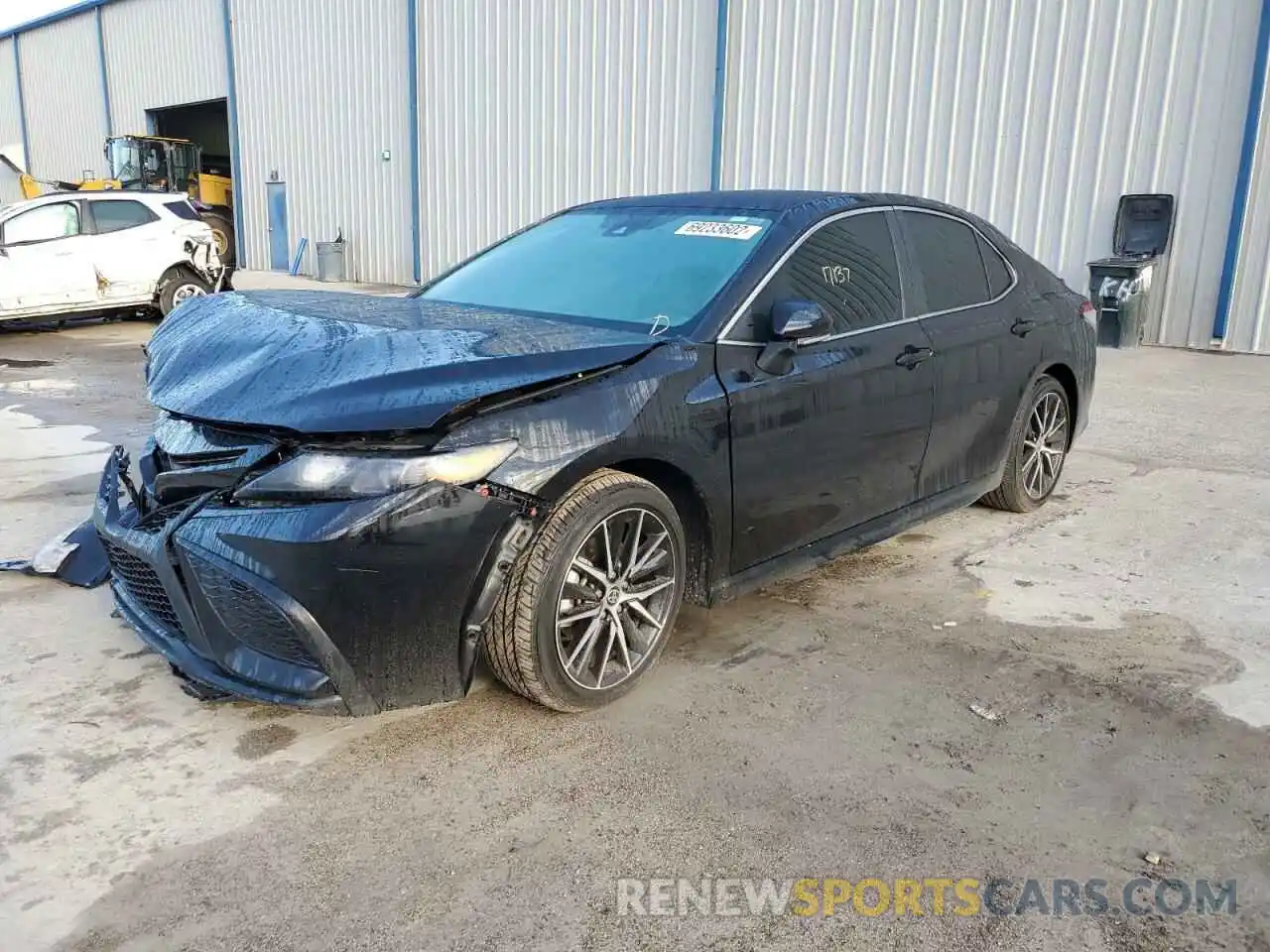 1 Photograph of a damaged car 4T1T11AK6MU425796 TOYOTA CAMRY 2021