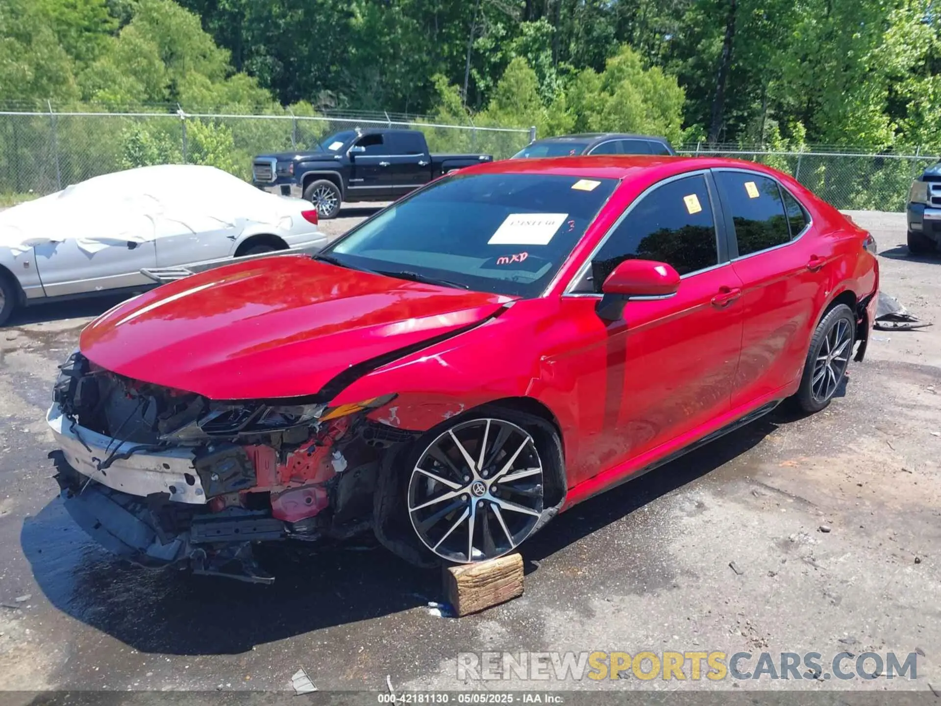 2 Photograph of a damaged car 4T1T11AK6MU438001 TOYOTA CAMRY 2021