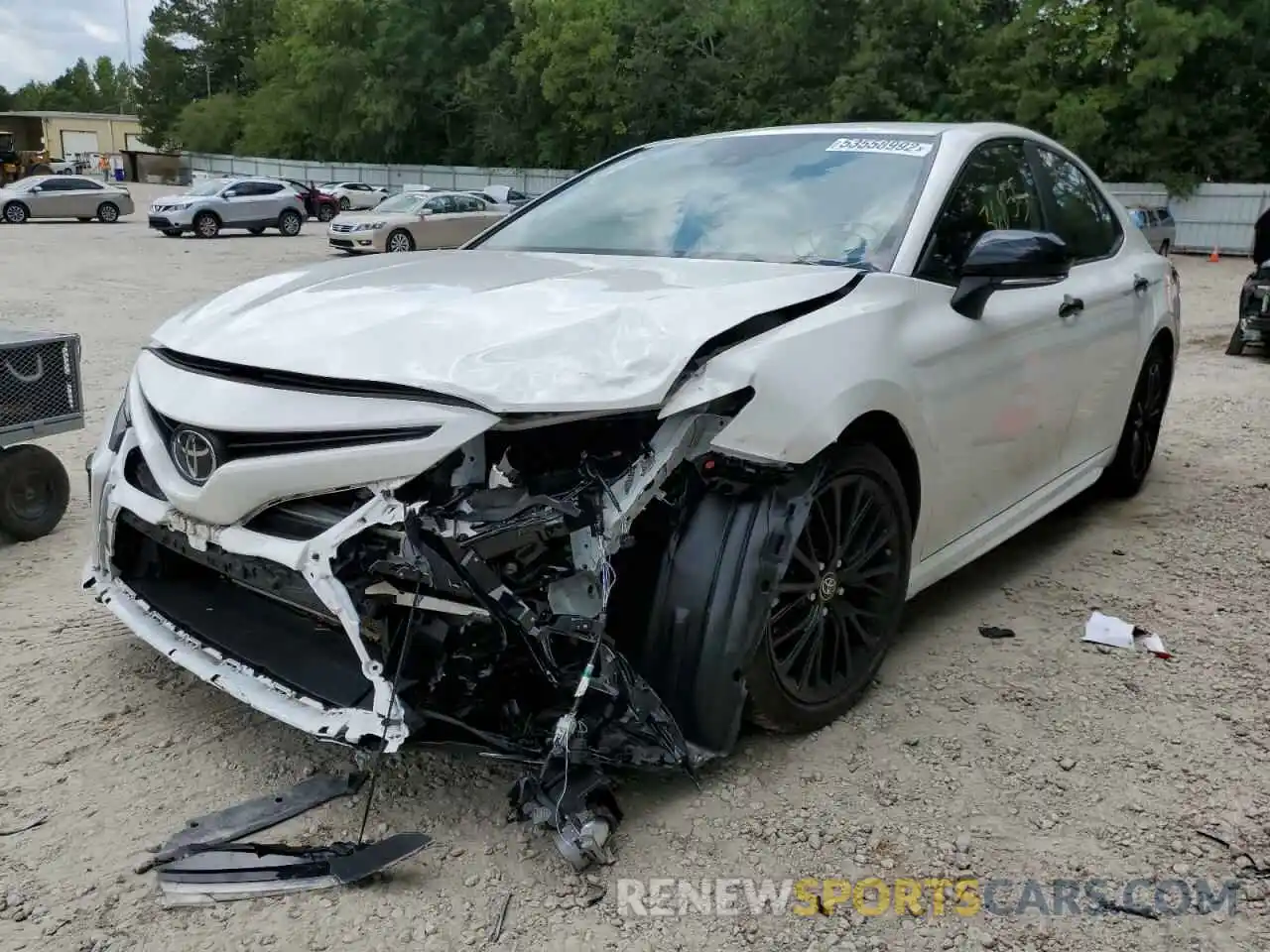 2 Photograph of a damaged car 4T1T11AK6MU438421 TOYOTA CAMRY 2021