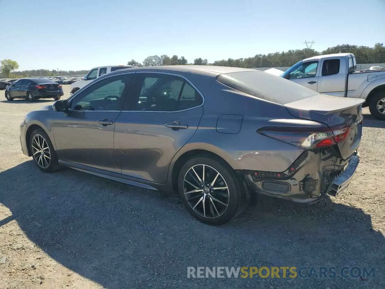 2 Photograph of a damaged car 4T1T11AK6MU439245 TOYOTA CAMRY 2021