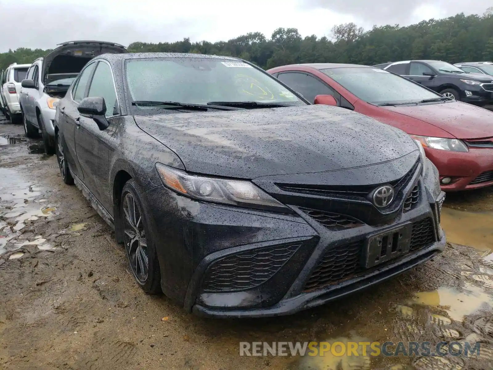 1 Photograph of a damaged car 4T1T11AK6MU514946 TOYOTA CAMRY 2021