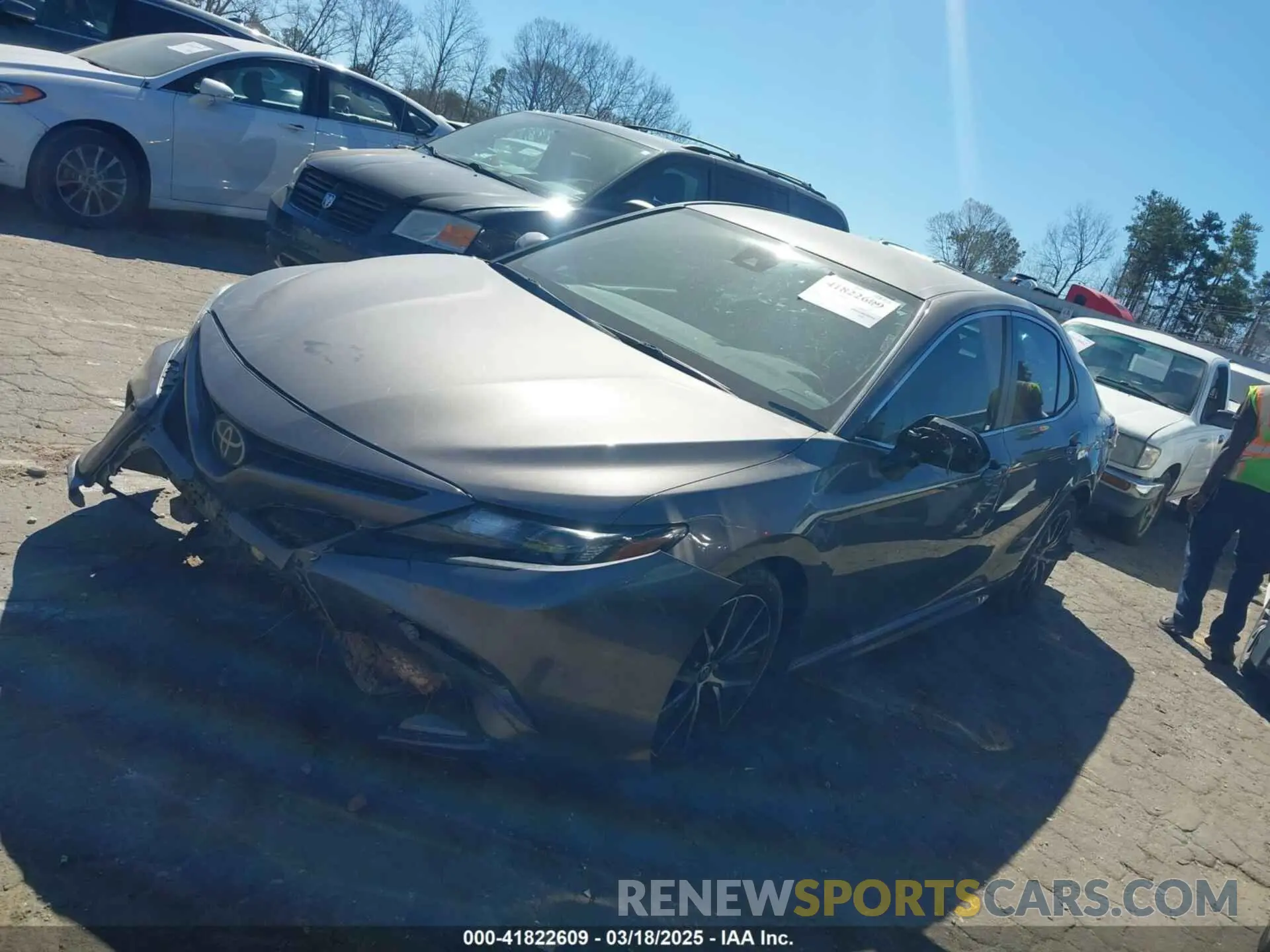 2 Photograph of a damaged car 4T1T11AK6MU562091 TOYOTA CAMRY 2021