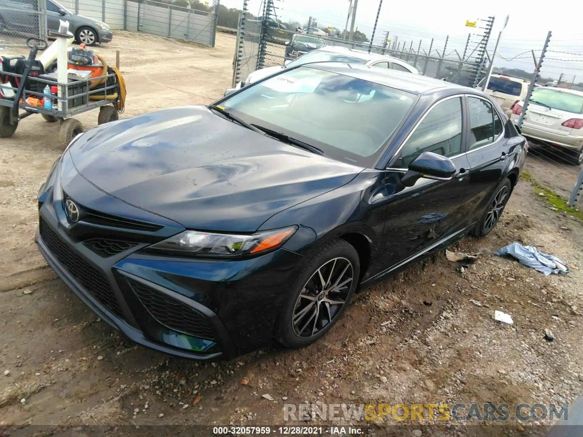 2 Photograph of a damaged car 4T1T11AK6MU594670 TOYOTA CAMRY 2021