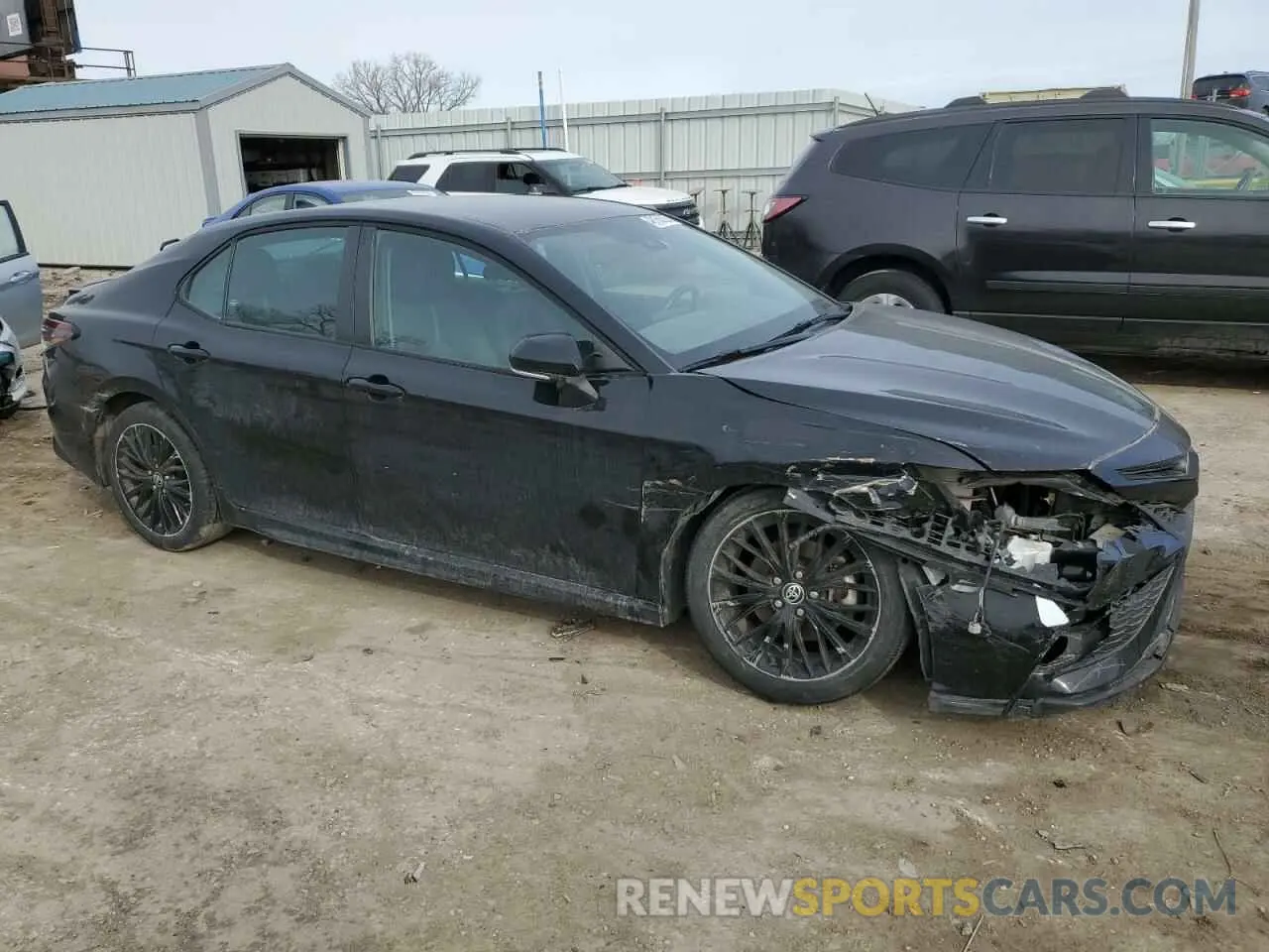 4 Photograph of a damaged car 4T1T11AK7MU425015 TOYOTA CAMRY 2021