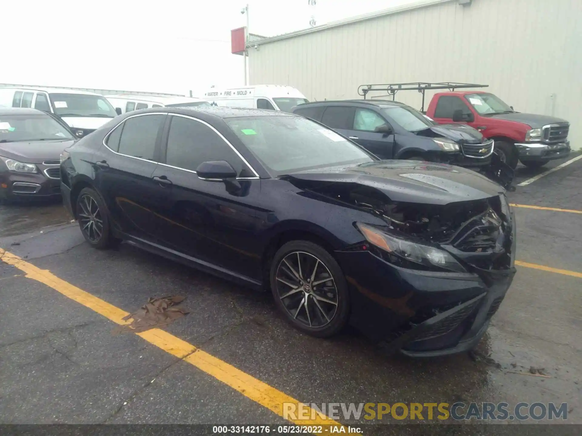 1 Photograph of a damaged car 4T1T11AK7MU469693 TOYOTA CAMRY 2021