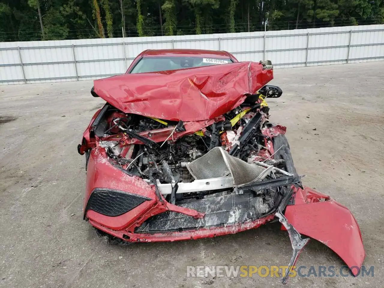 5 Photograph of a damaged car 4T1T11AK7MU490320 TOYOTA CAMRY 2021