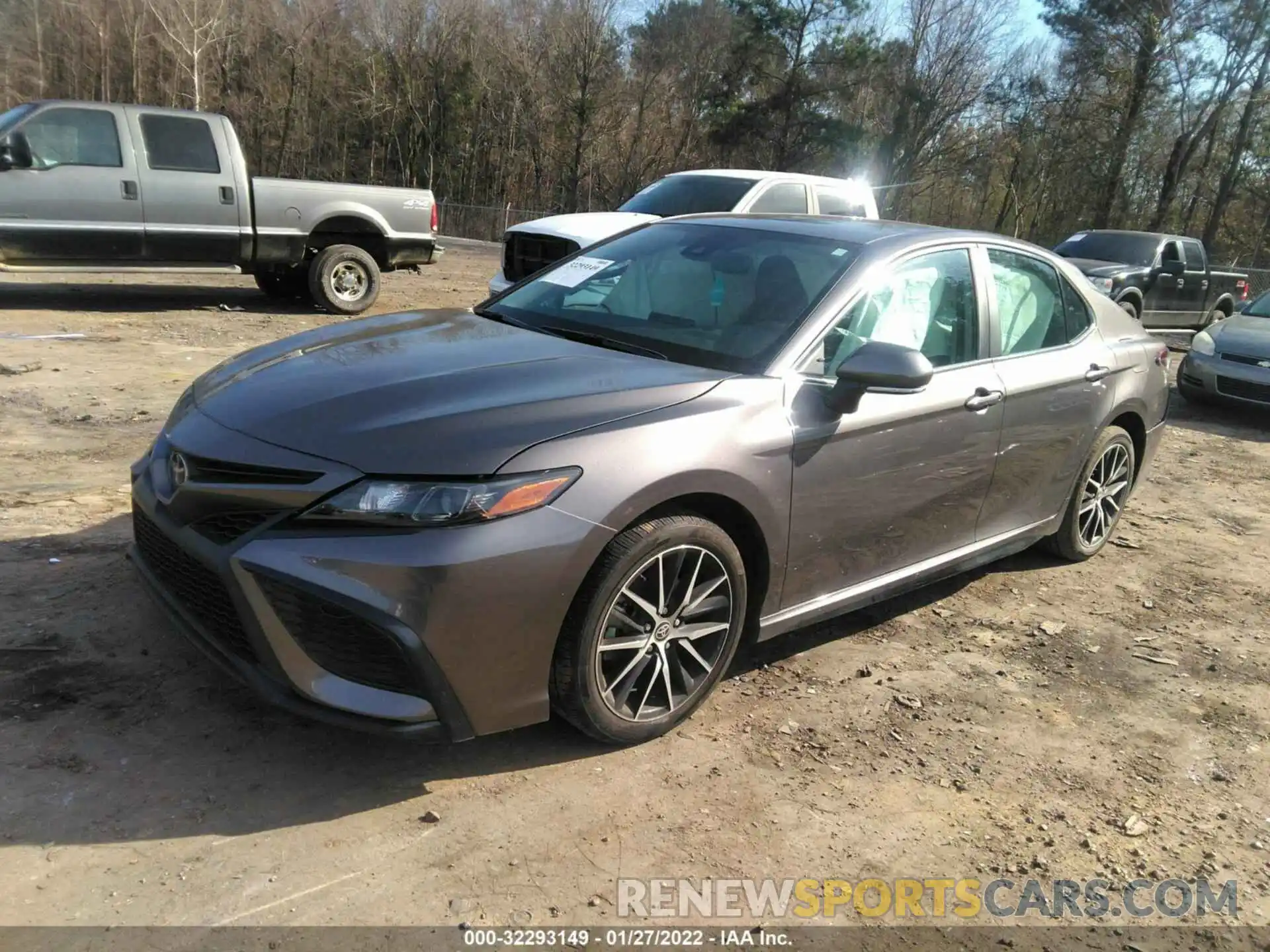 2 Photograph of a damaged car 4T1T11AK7MU564979 TOYOTA CAMRY 2021